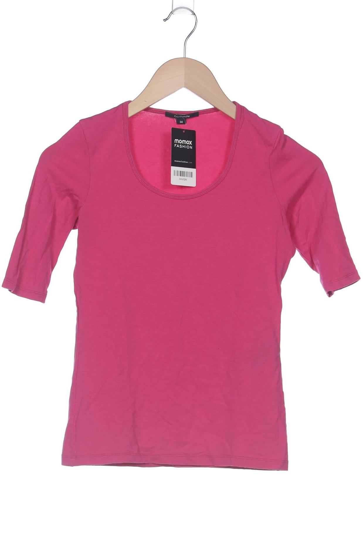 

Comma Damen Langarmshirt, pink, Gr. 34