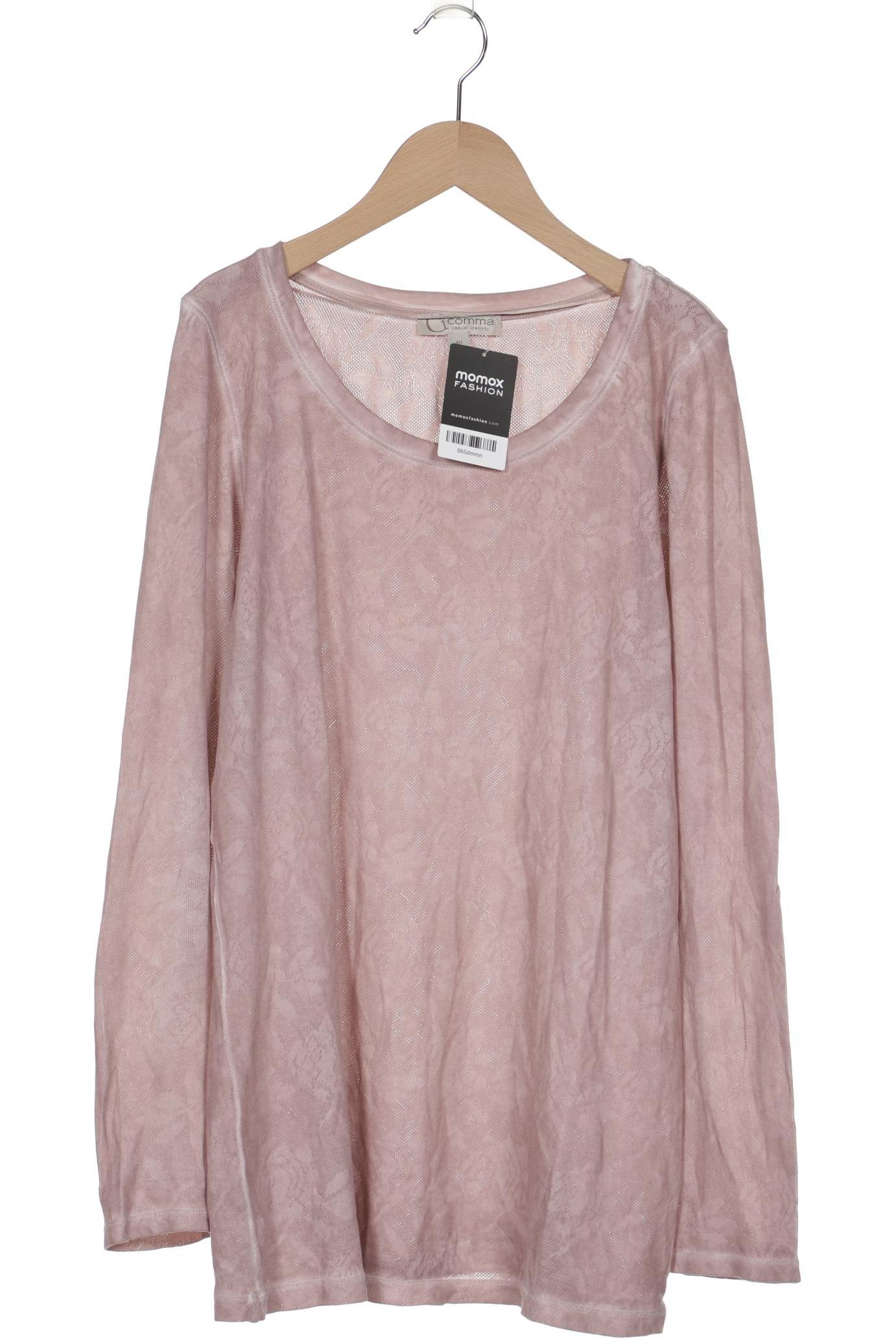 

Comma Damen Langarmshirt, pink, Gr. 40