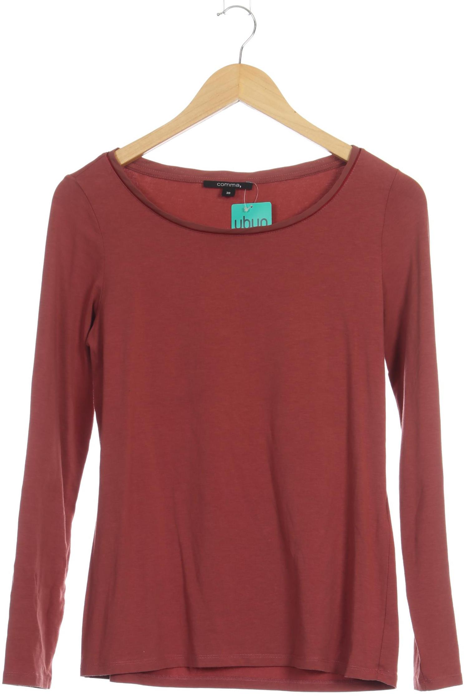 

Comma Damen Langarmshirt, braun, Gr. 38