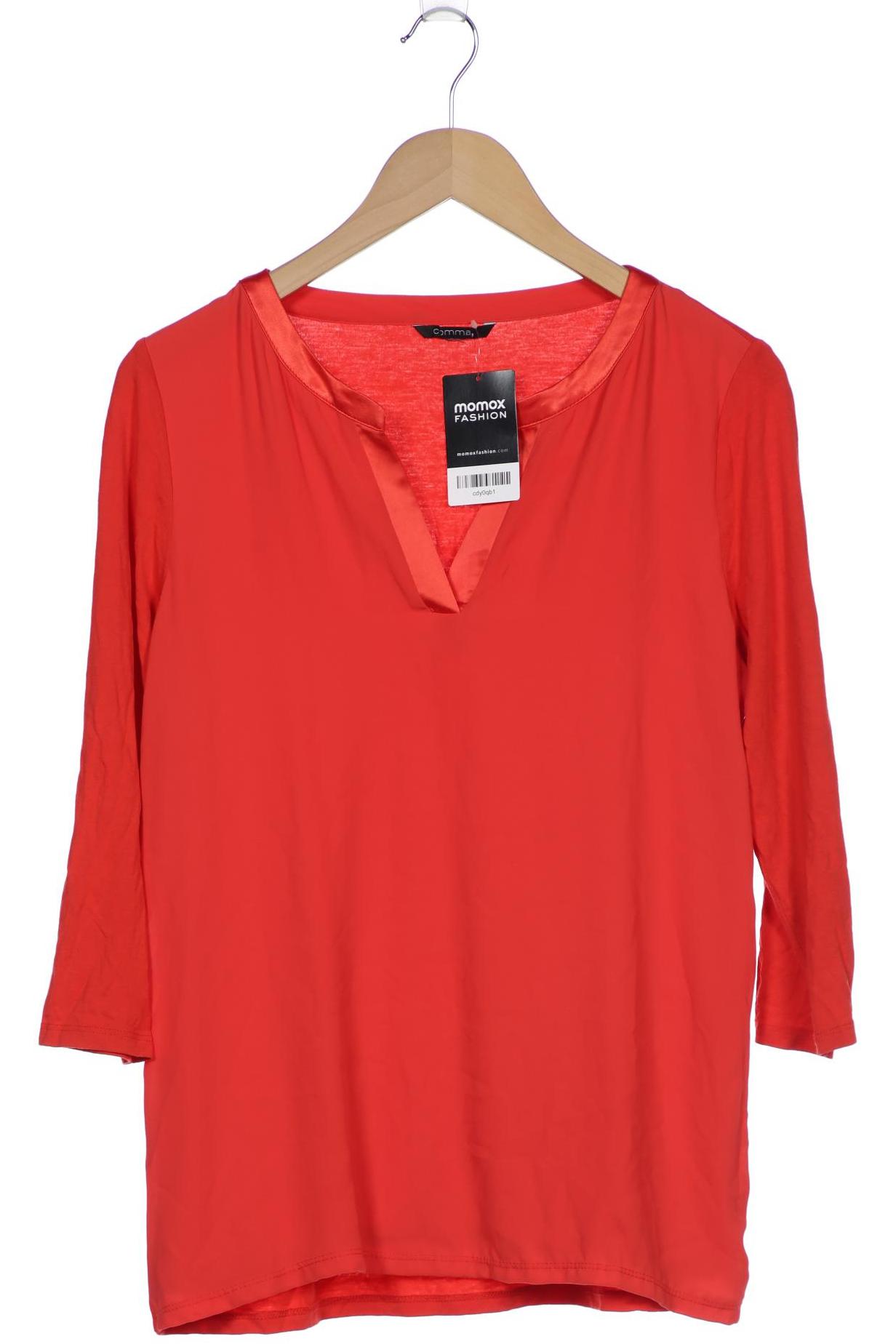 

Comma Damen Langarmshirt, rot, Gr. 42