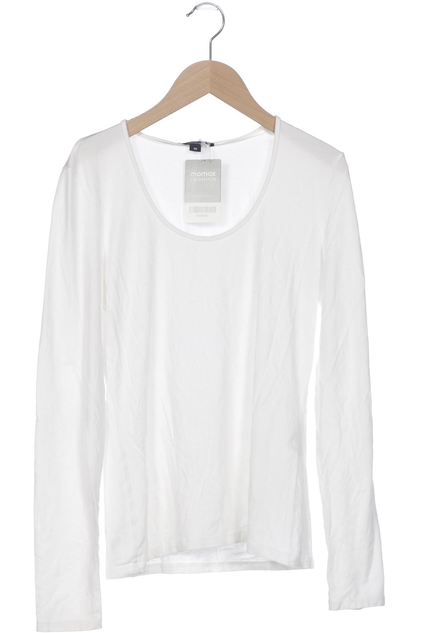 

Comma Damen Langarmshirt, weiß, Gr. 38