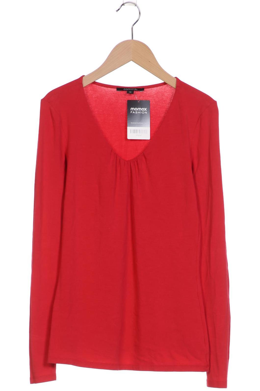 

Comma Damen Langarmshirt, rot, Gr. 32