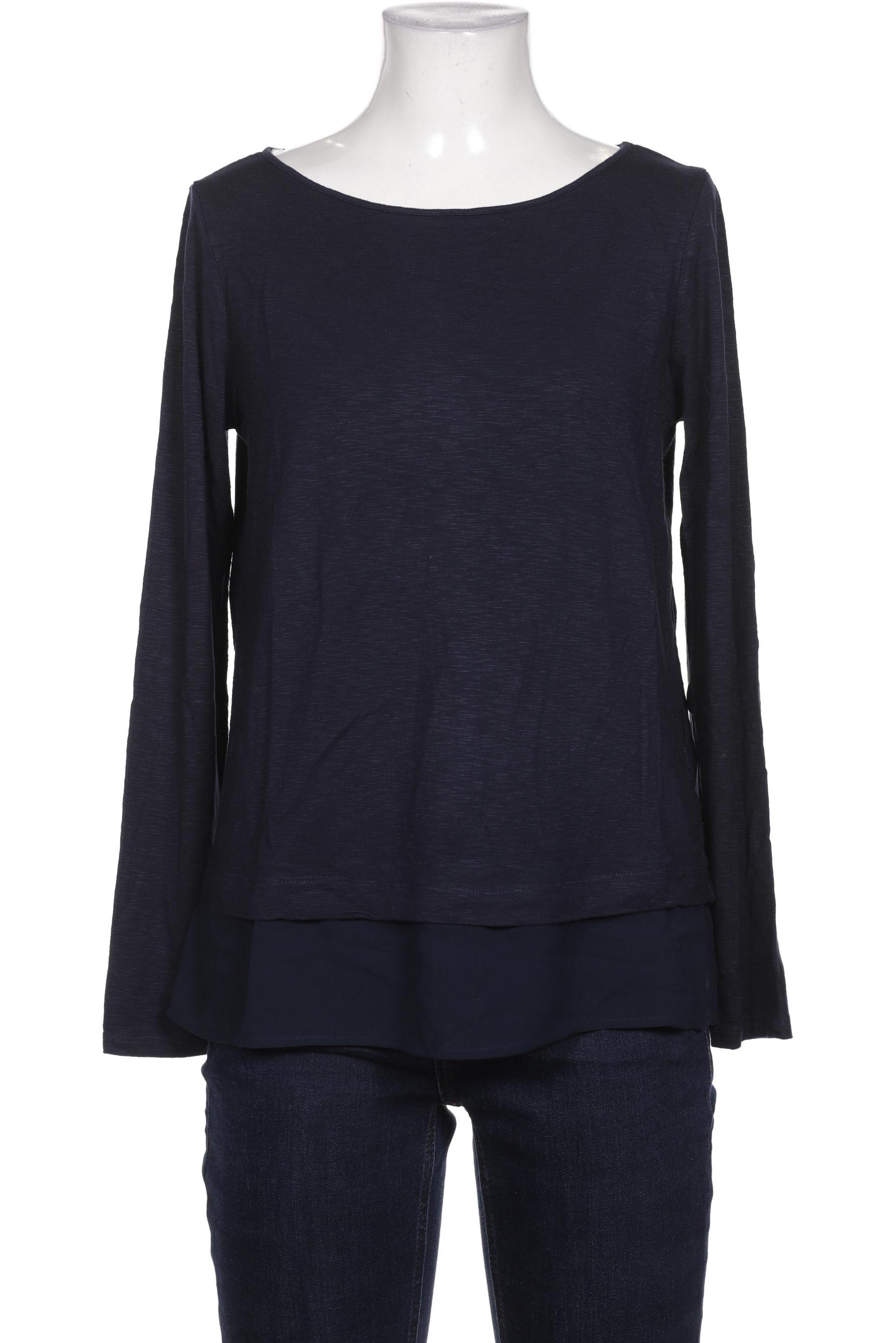 

Comma Damen Langarmshirt, marineblau
