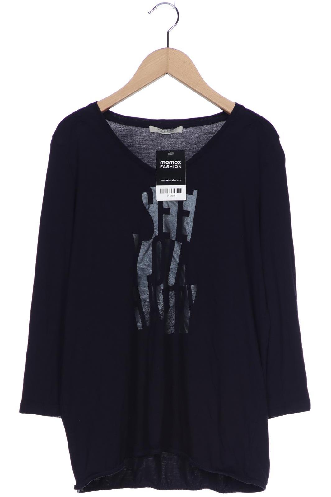 

Comma Damen Langarmshirt, marineblau, Gr. 42