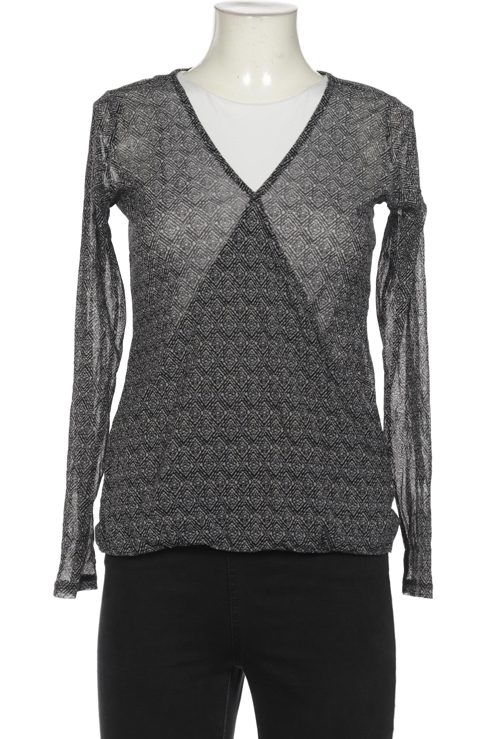 

Comma Damen Langarmshirt, grau, Gr. 38