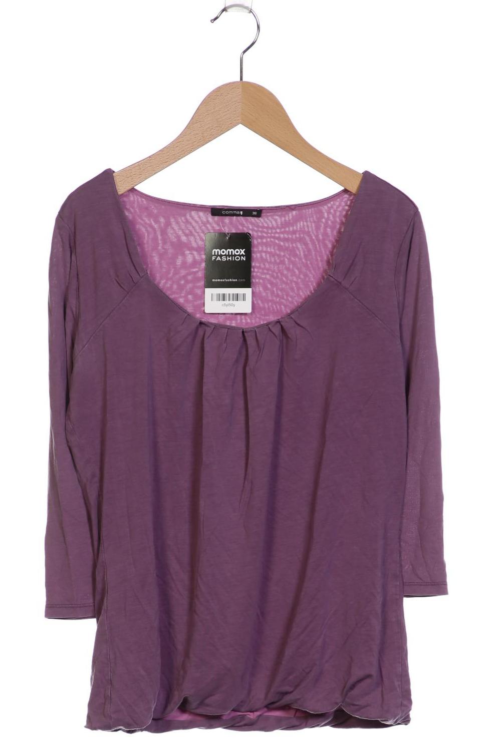 

Comma Damen Langarmshirt, flieder, Gr. 38