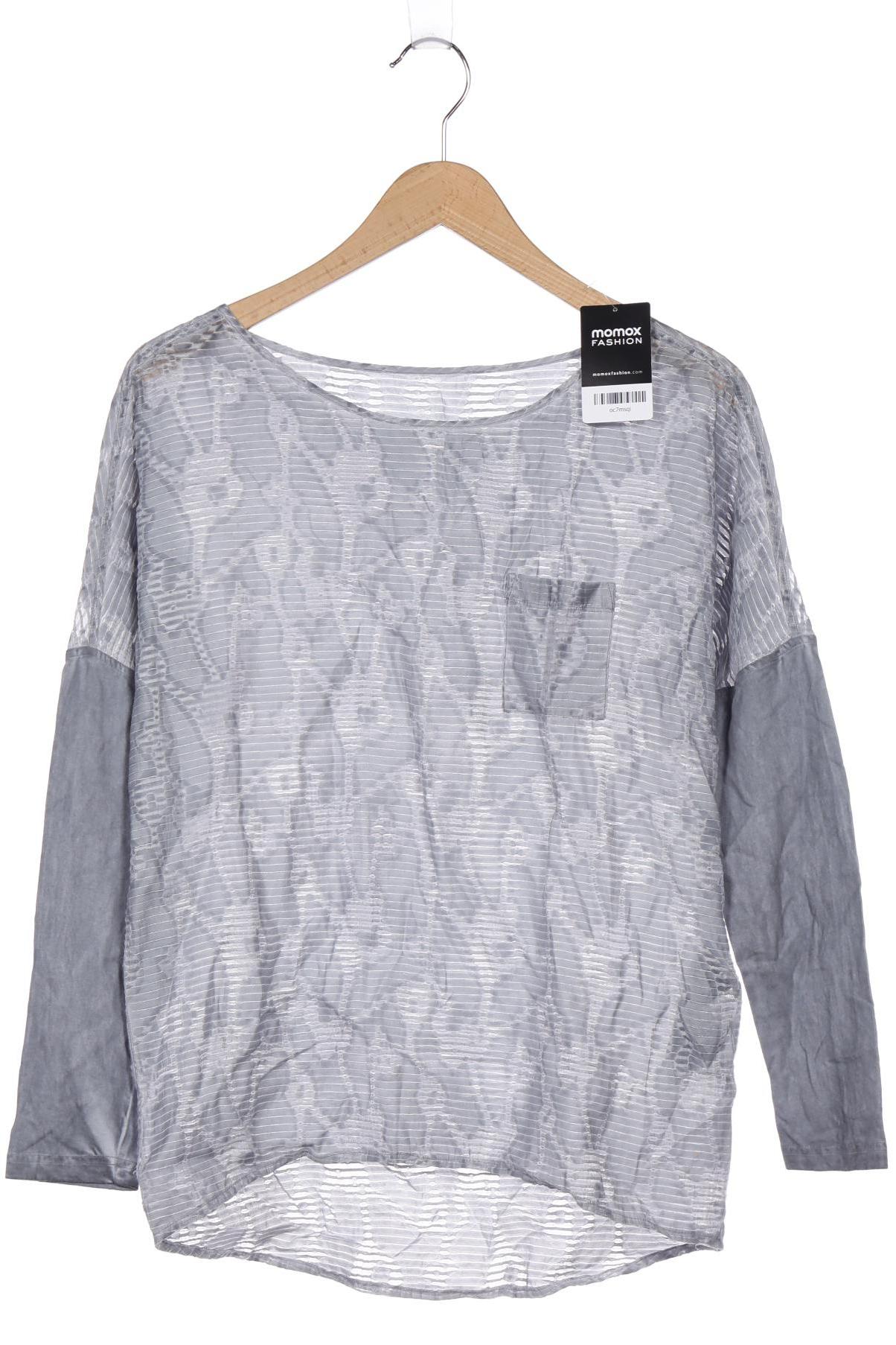 

Comma Damen Langarmshirt, grau, Gr. 36