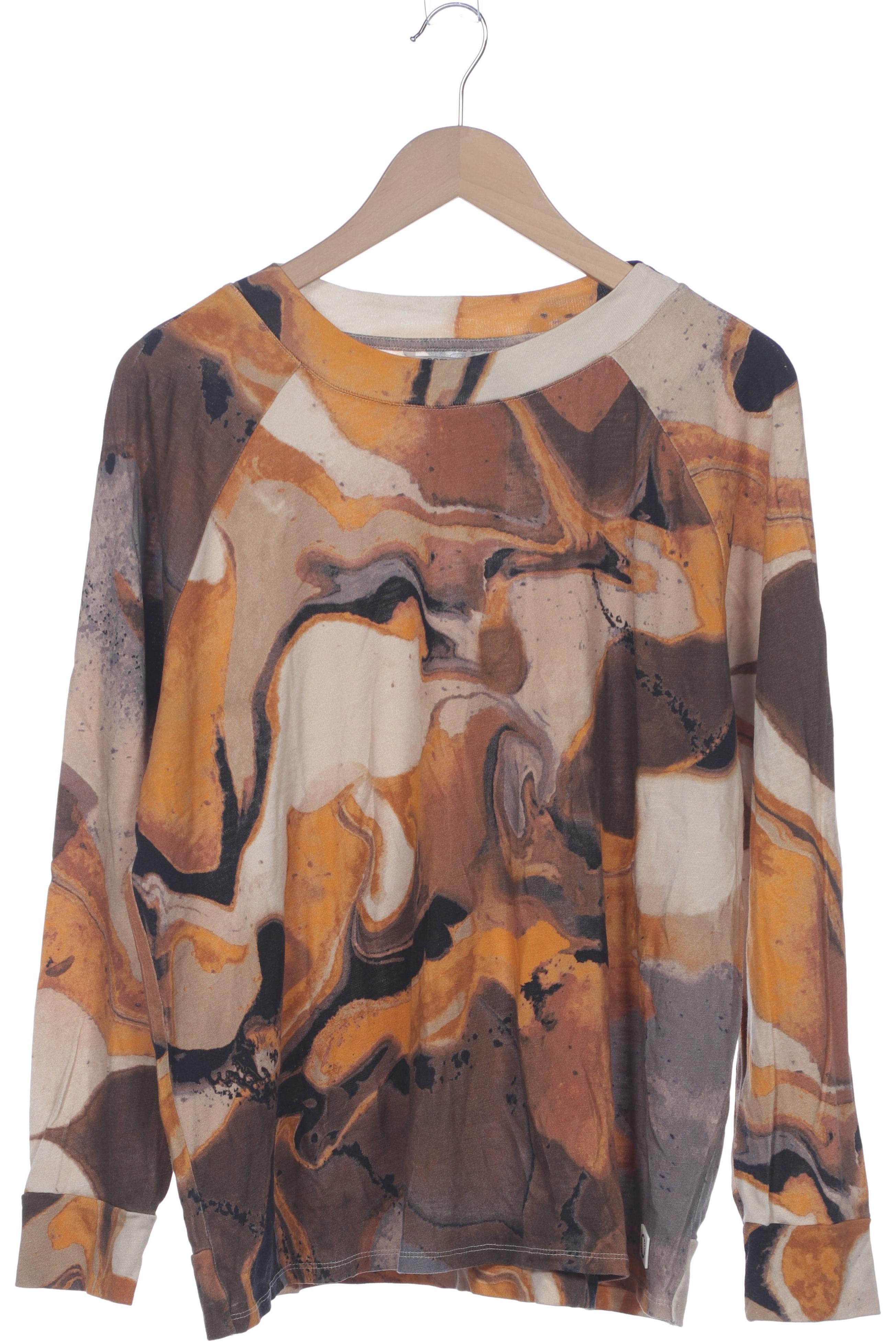 

Comma Damen Langarmshirt, beige, Gr. 44