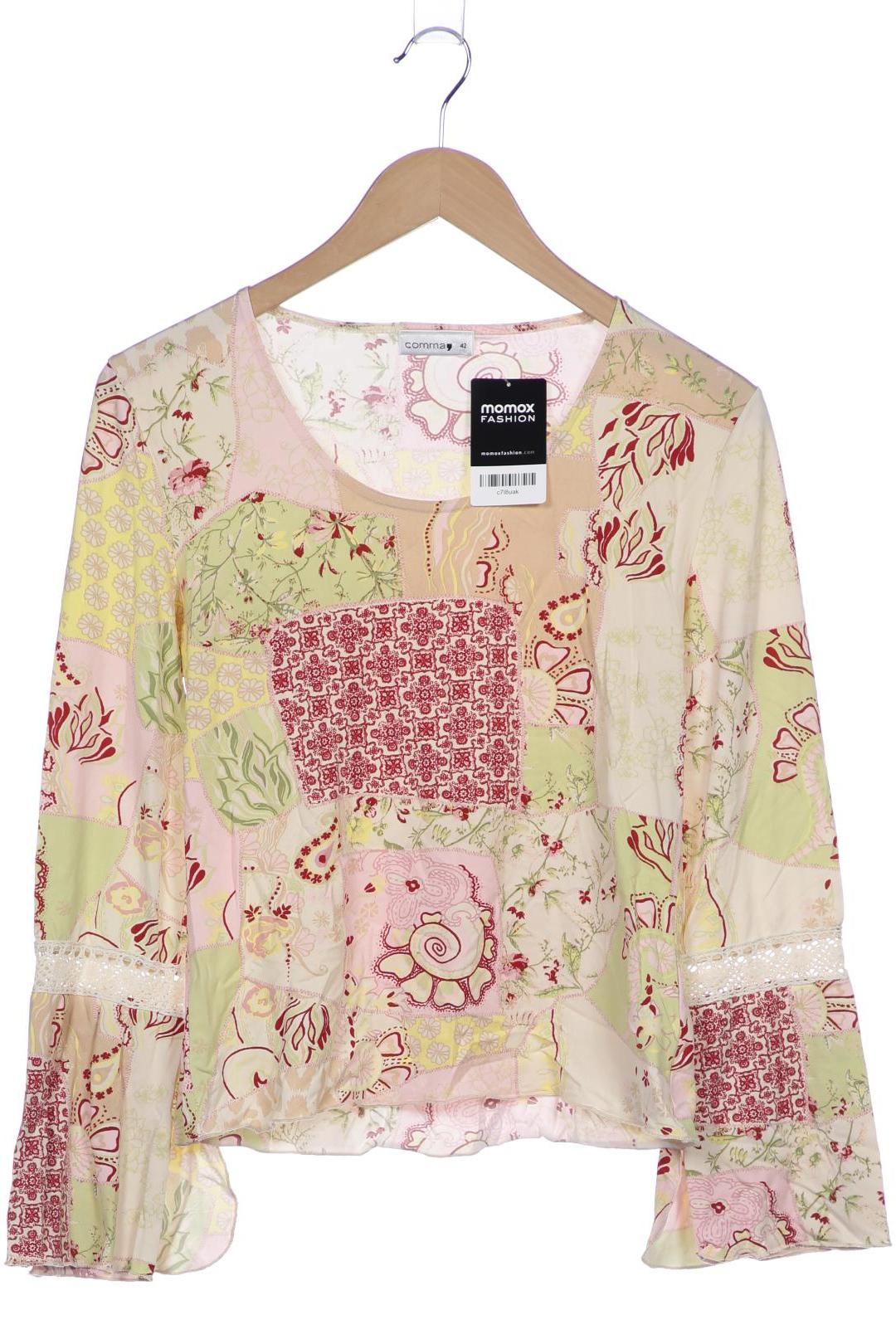 

Comma Damen Langarmshirt, mehrfarbig, Gr. 42