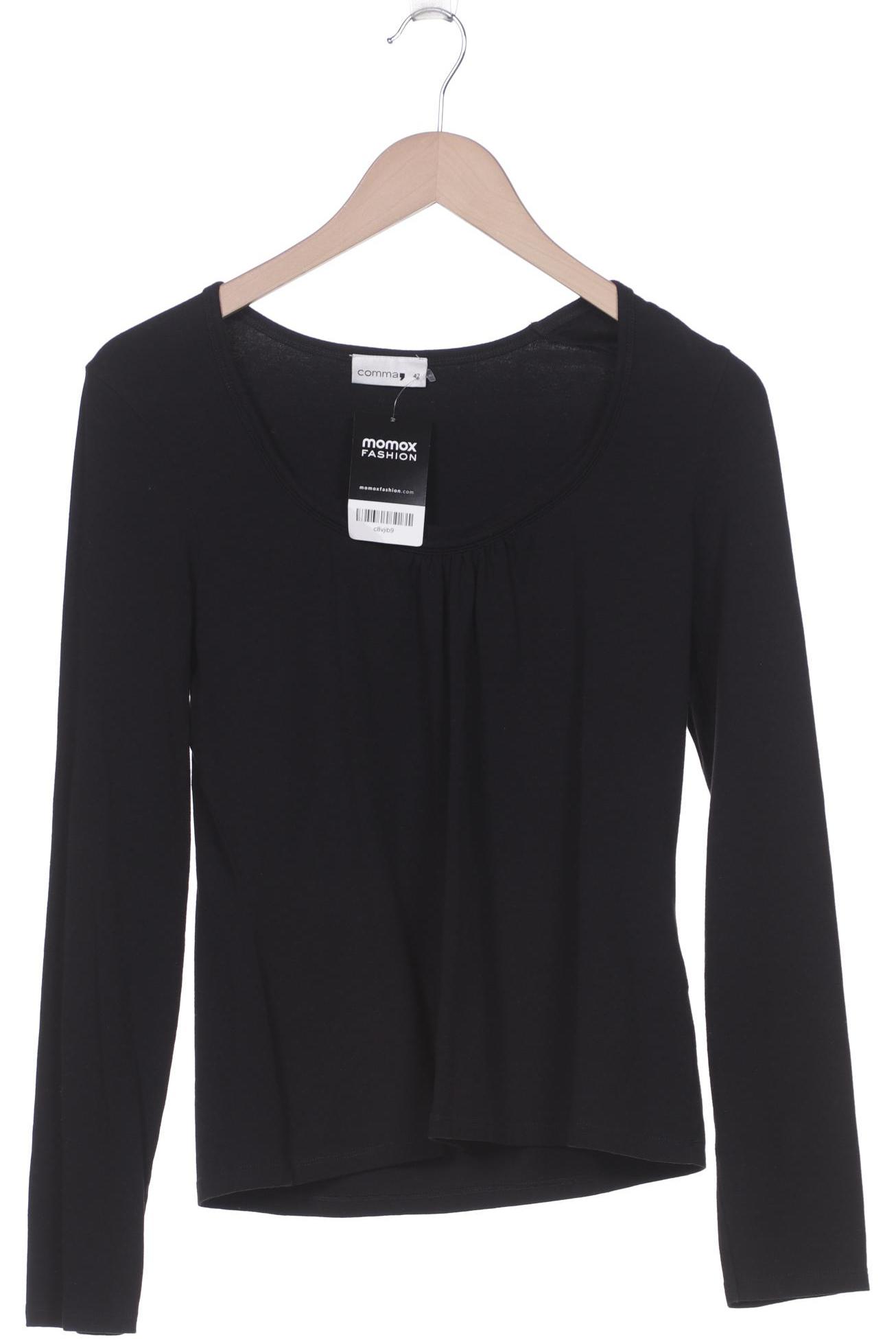 

Comma Damen Langarmshirt, schwarz