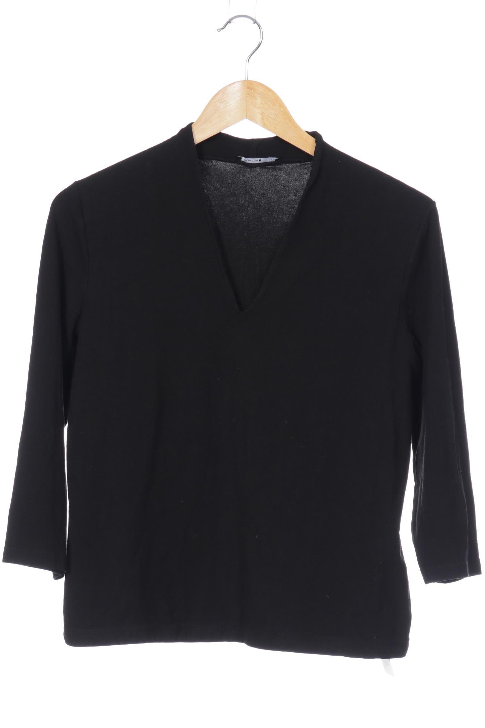 

Comma Damen Langarmshirt, schwarz, Gr. 44