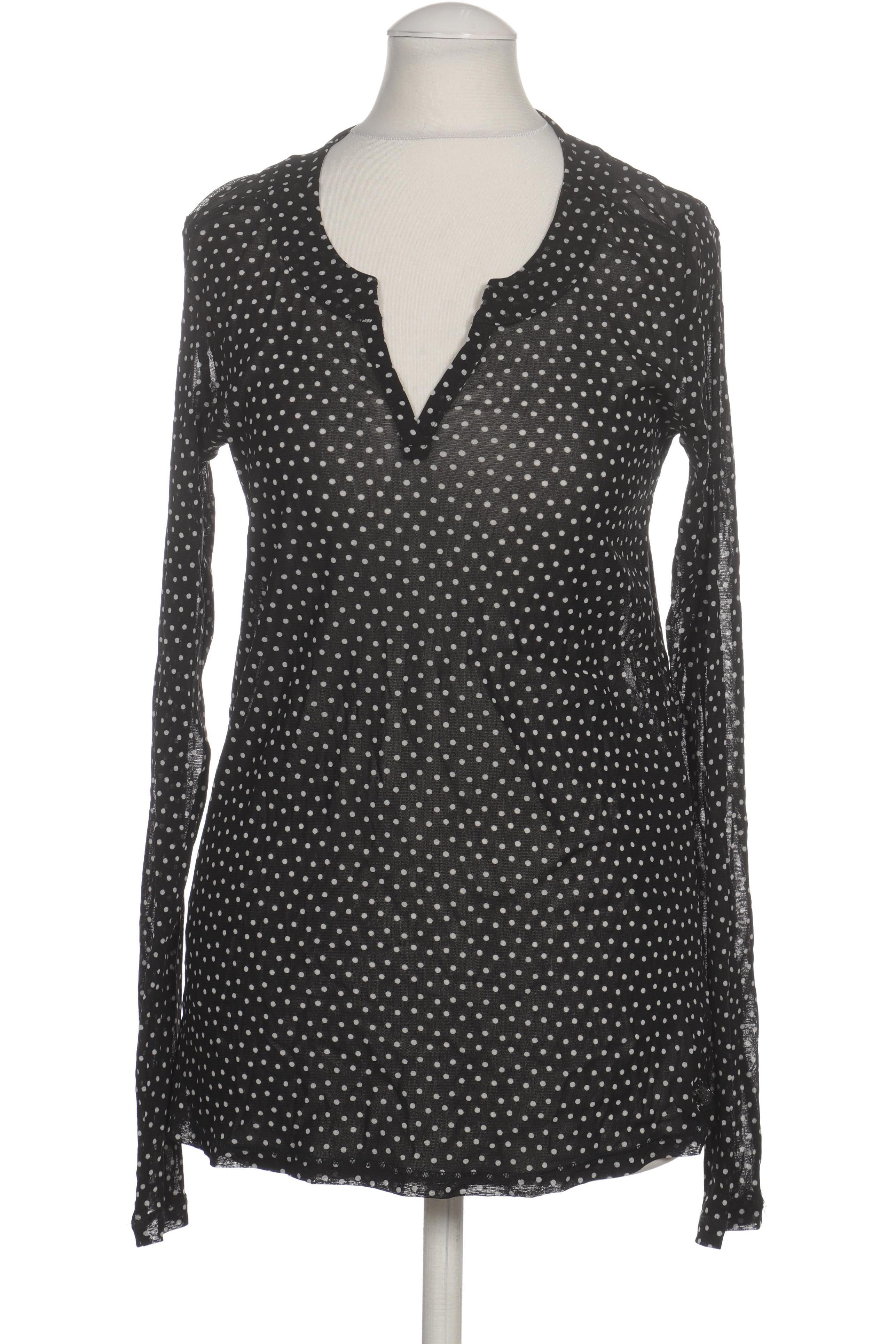 

Comma Damen Langarmshirt, schwarz, Gr. 36