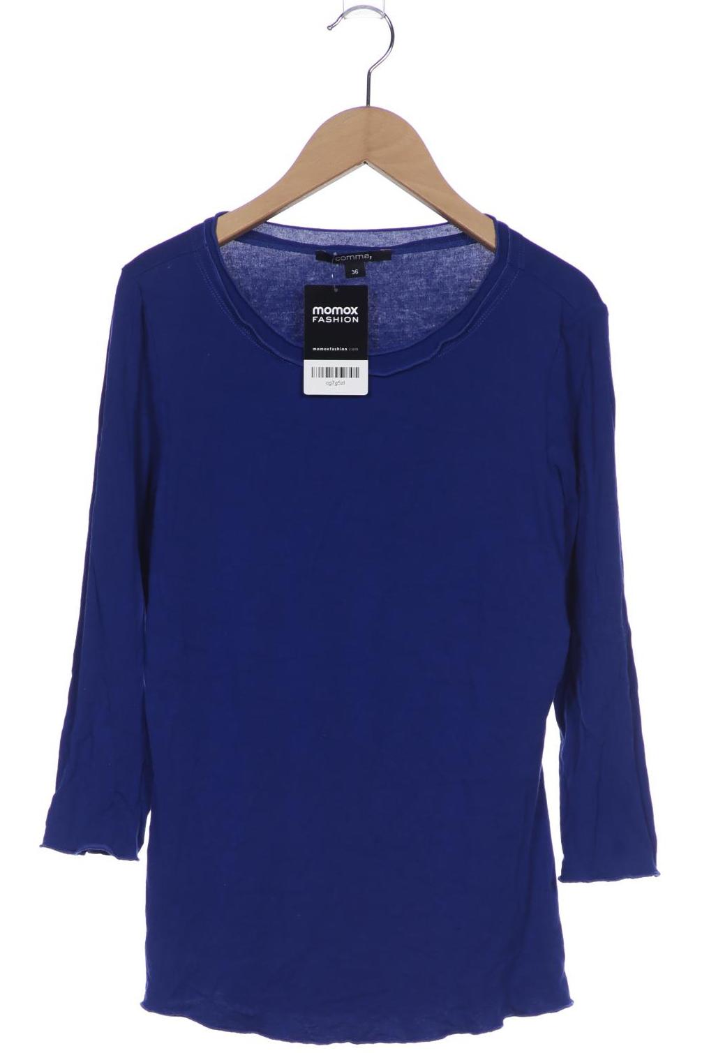 

Comma Damen Langarmshirt, blau, Gr. 36