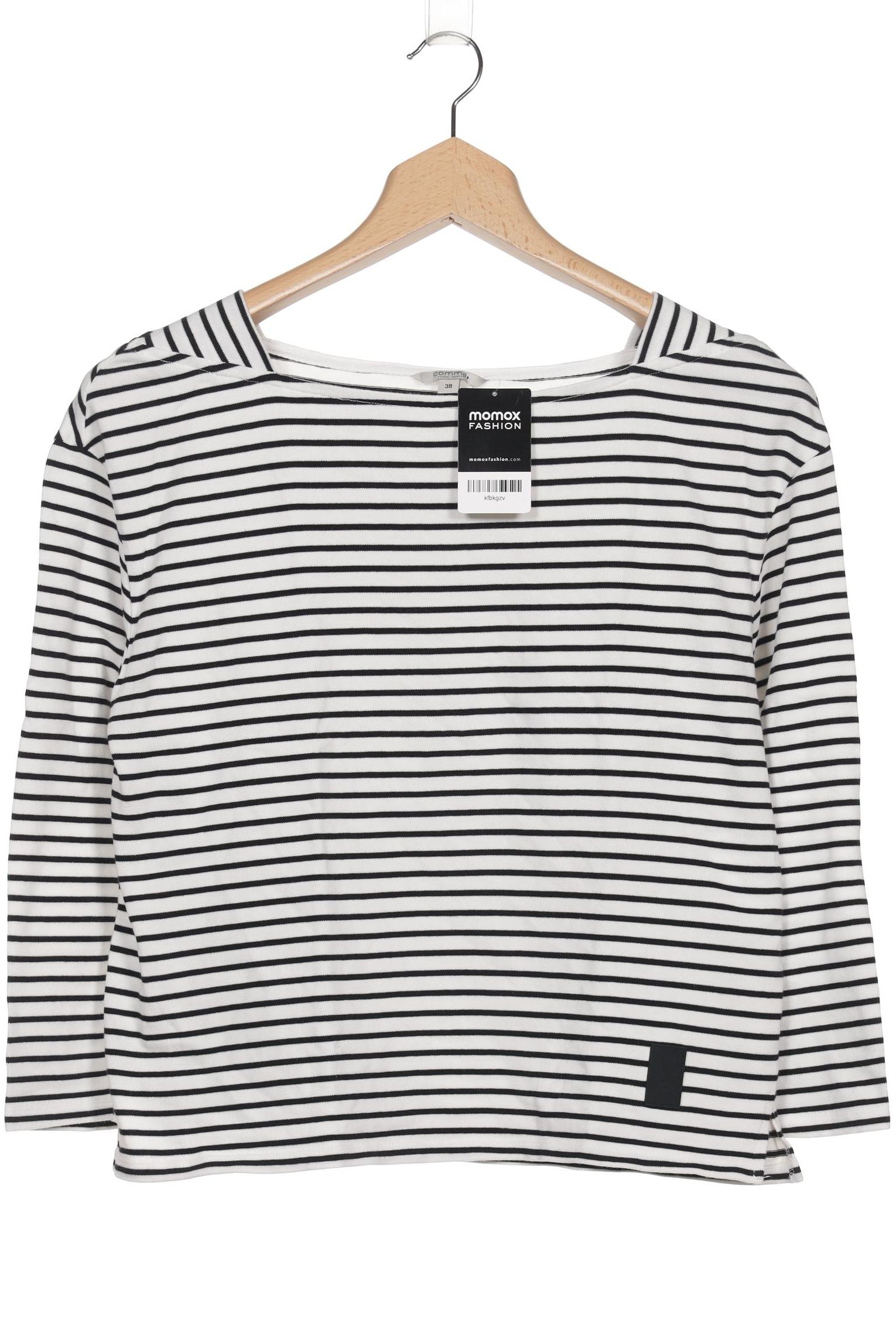 

Comma Damen Langarmshirt, schwarz, Gr. 38