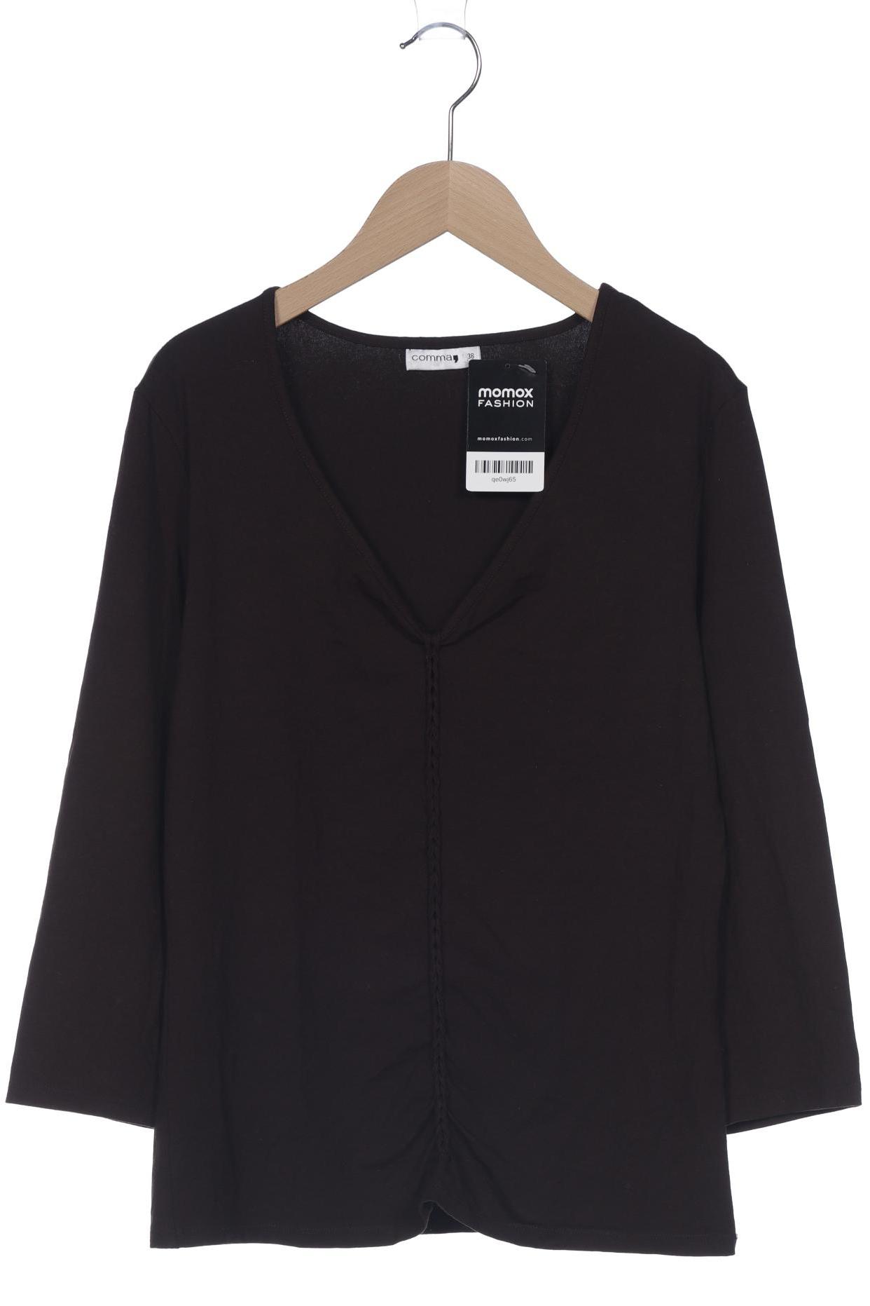 

Comma Damen Langarmshirt, braun, Gr. 38