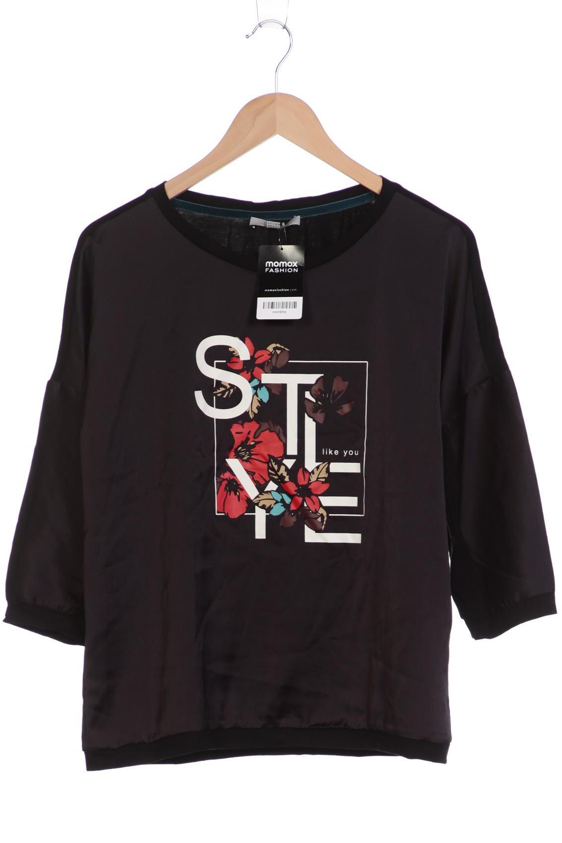 

Comma Damen Langarmshirt, schwarz