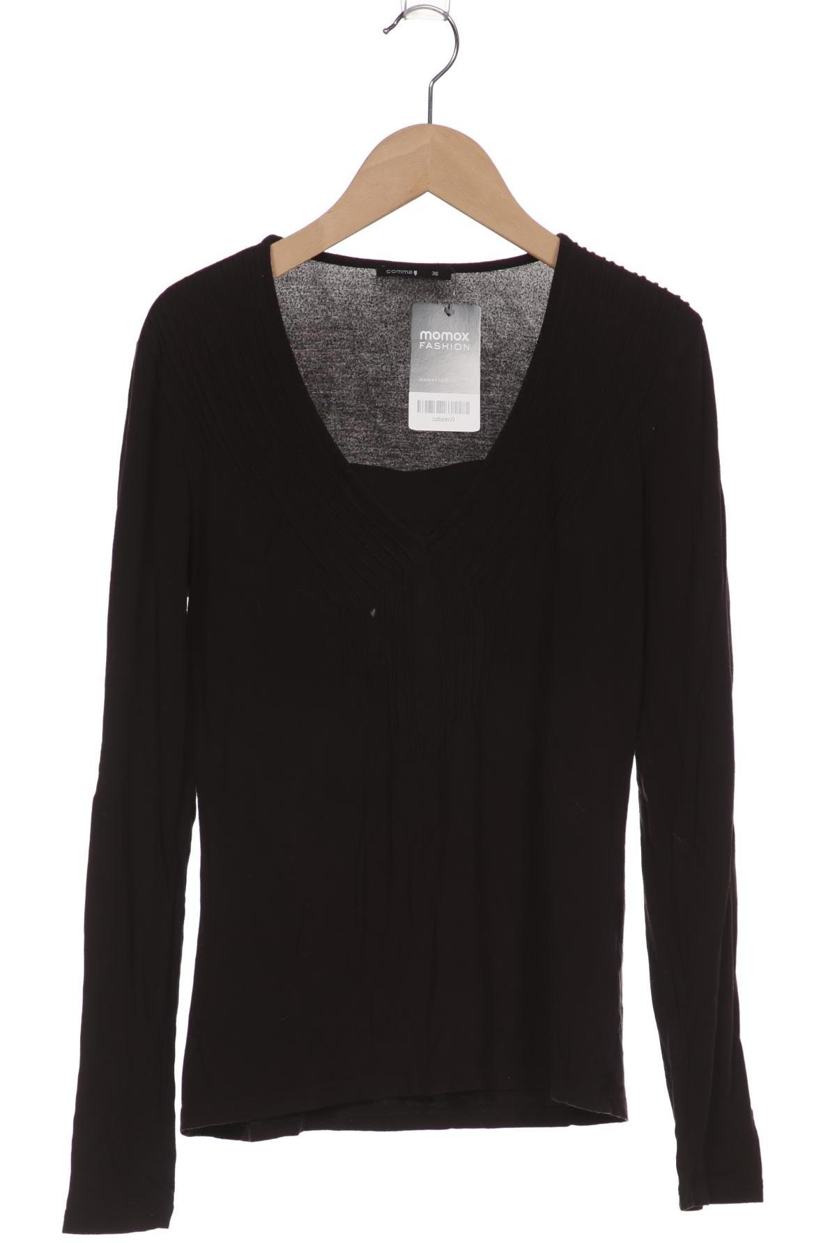 

Comma Damen Langarmshirt, braun, Gr. 36