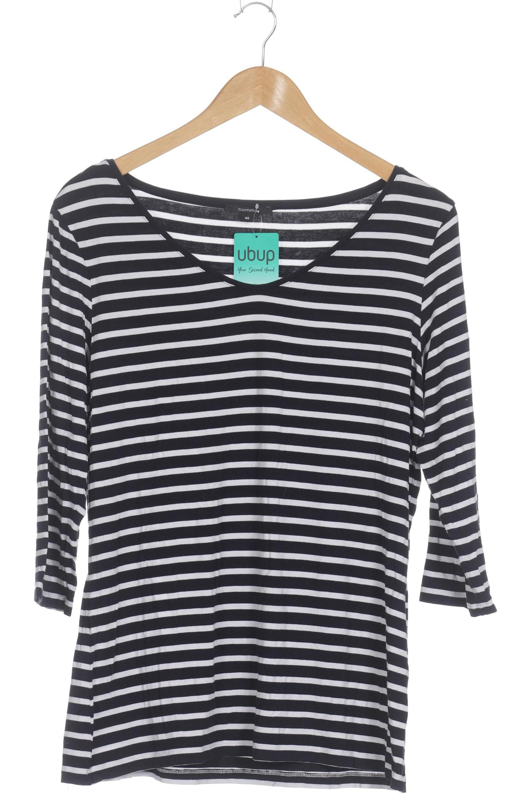 

Comma Damen Langarmshirt, blau, Gr. 46