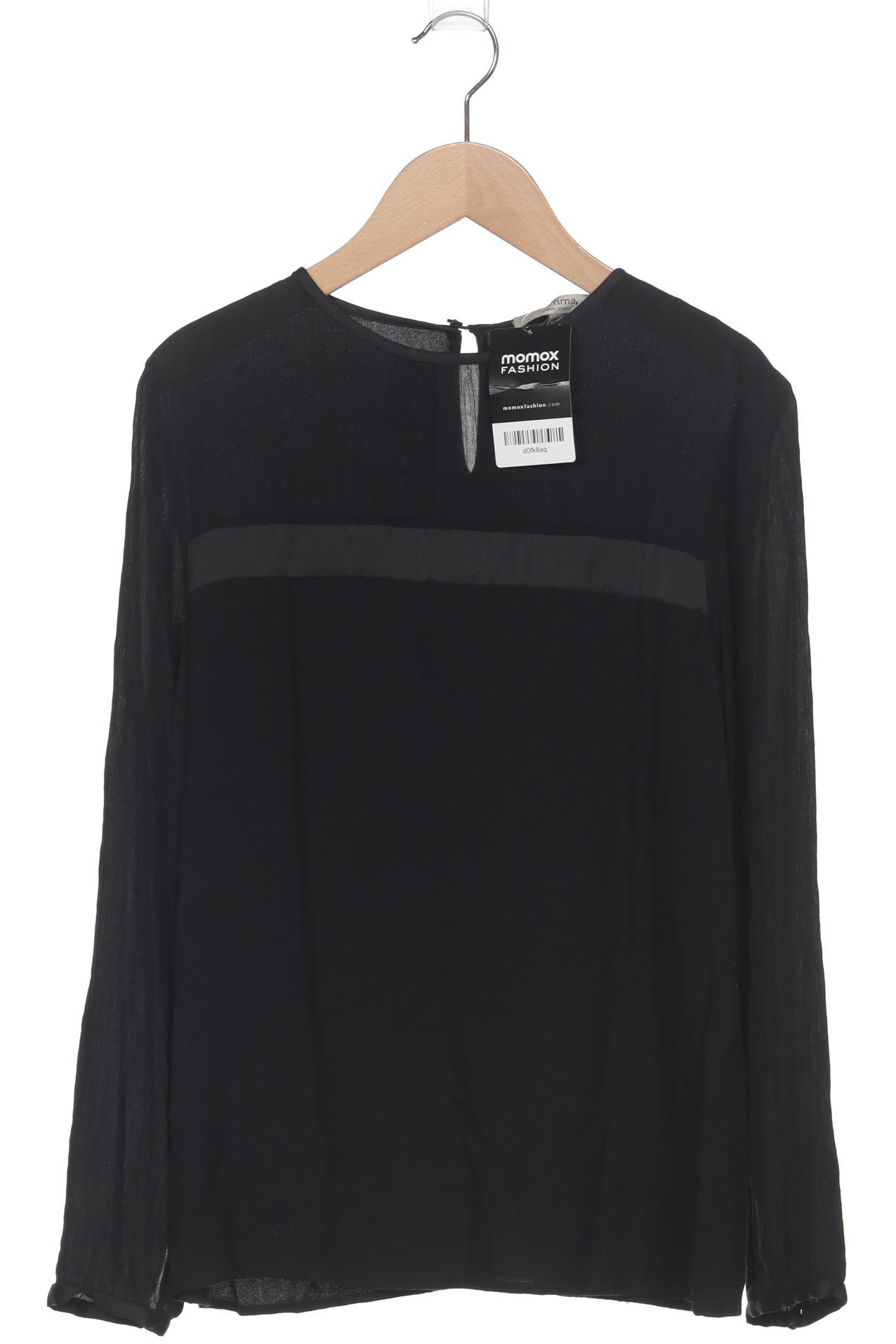

Comma Damen Langarmshirt, schwarz, Gr. 36