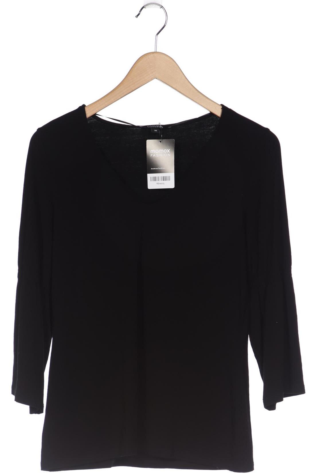 

Comma Damen Langarmshirt, schwarz