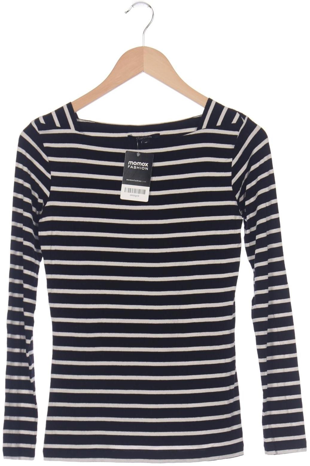 

Comma Damen Langarmshirt, schwarz, Gr. 36