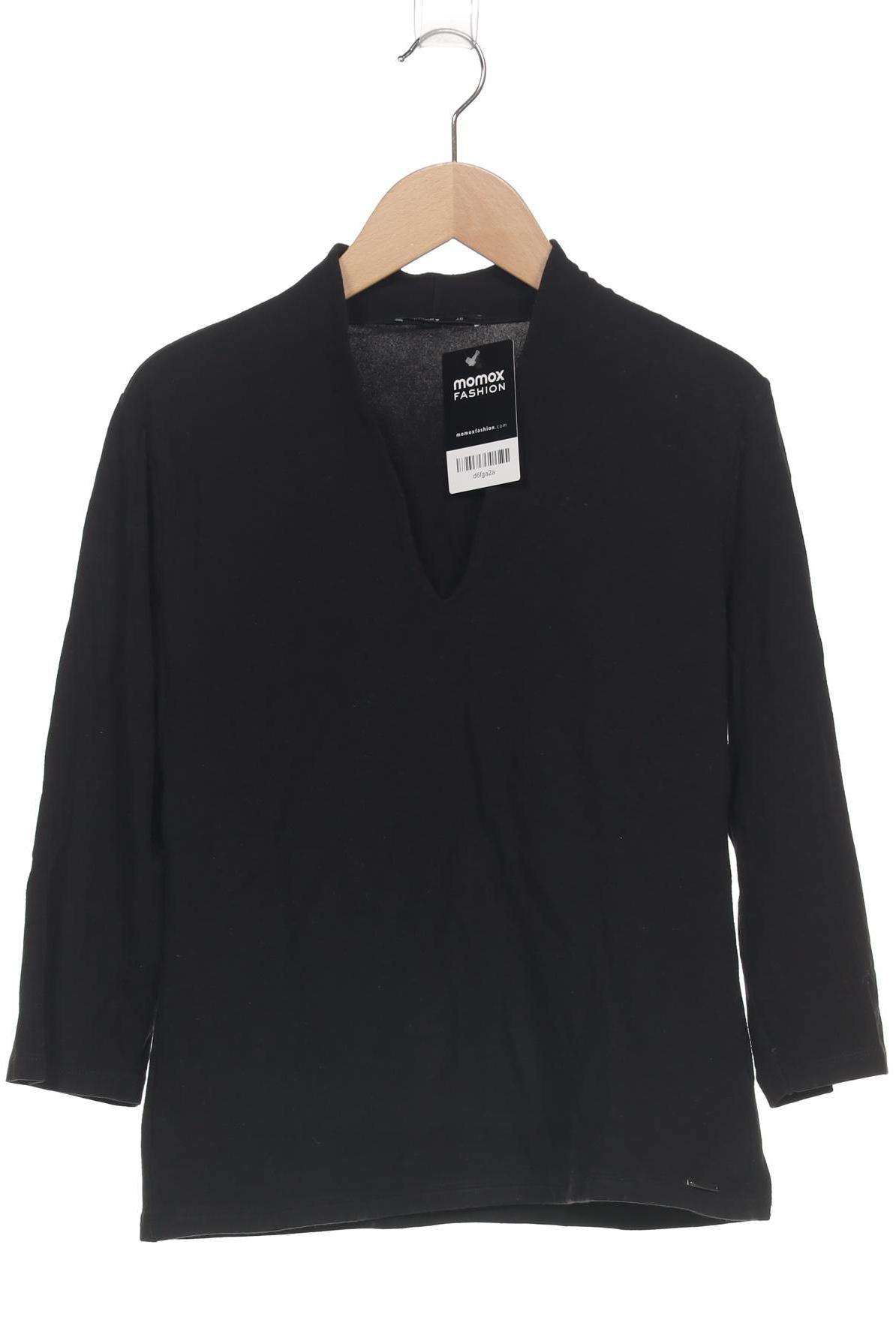 

Comma Damen Langarmshirt, schwarz, Gr. 40