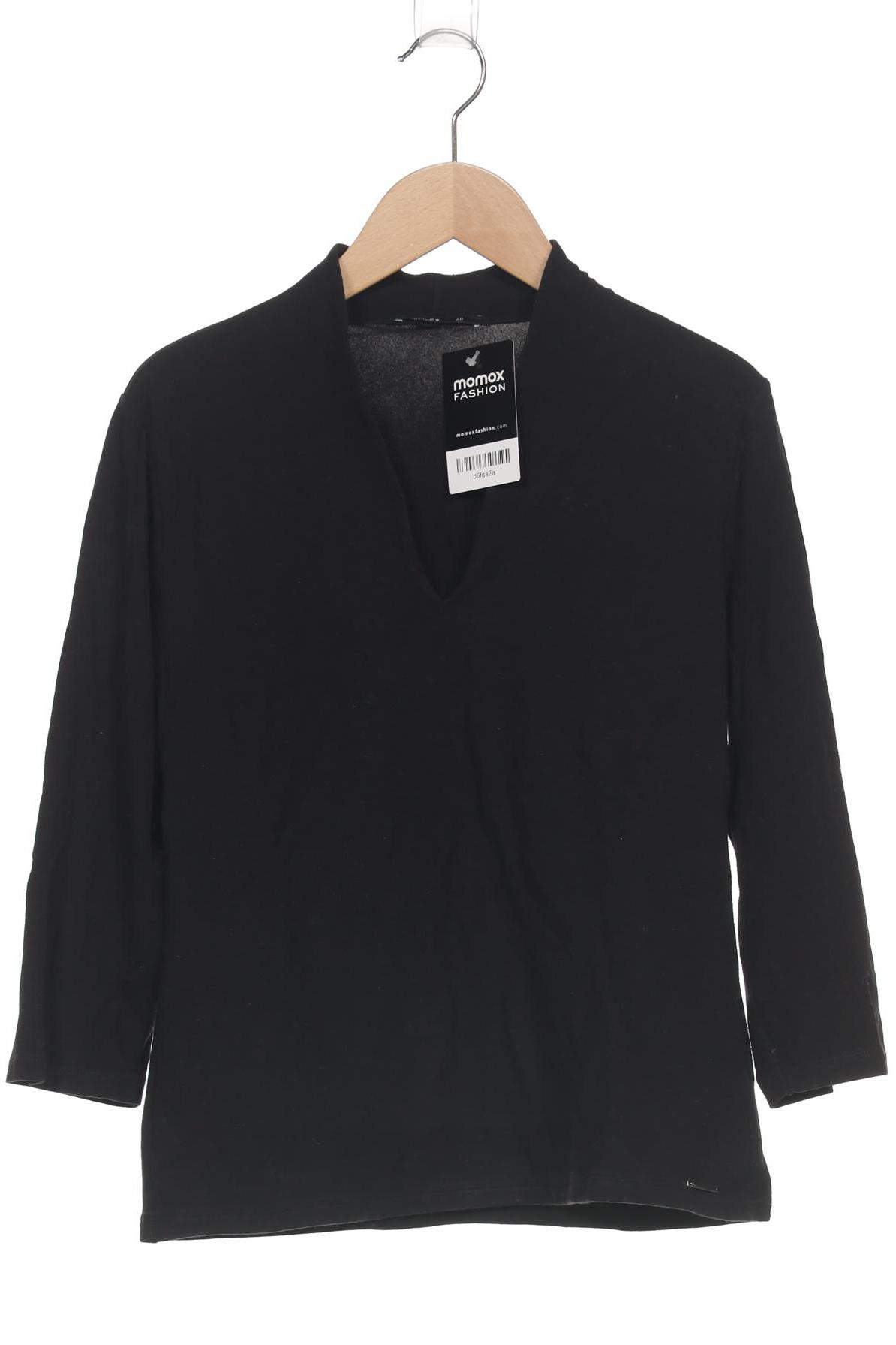 

Comma Damen Langarmshirt, schwarz, Gr. 40