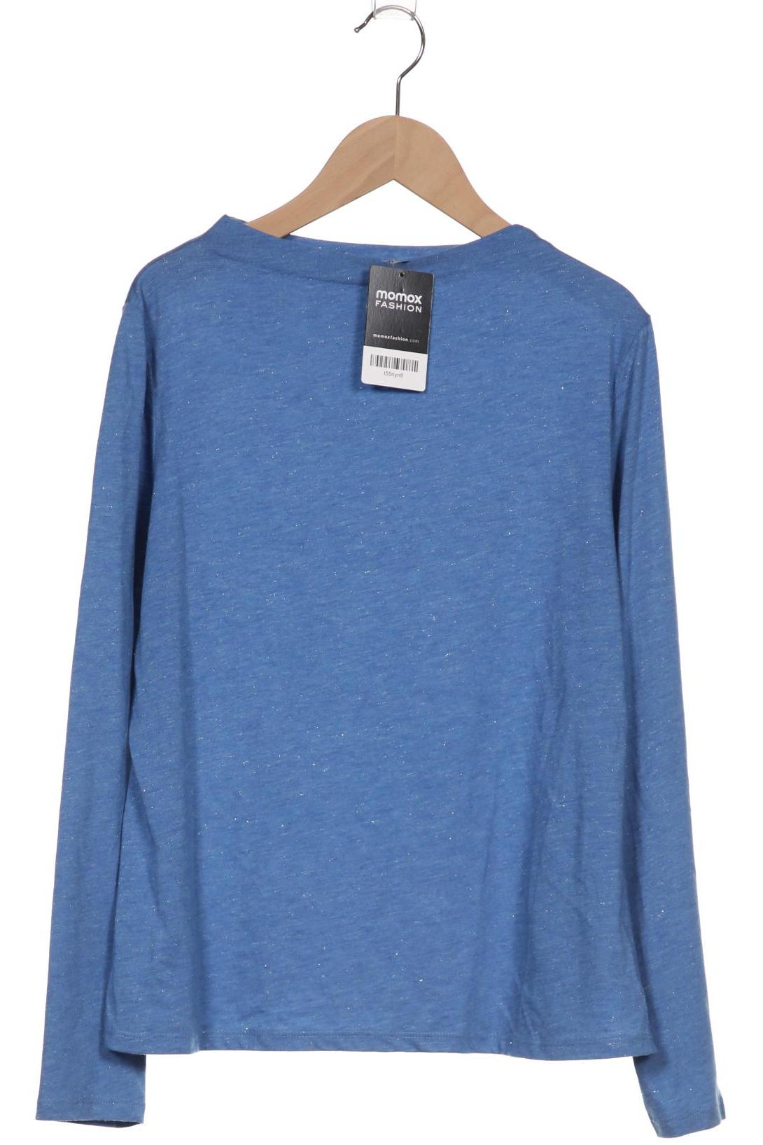 

Comma Damen Langarmshirt, blau, Gr. 38