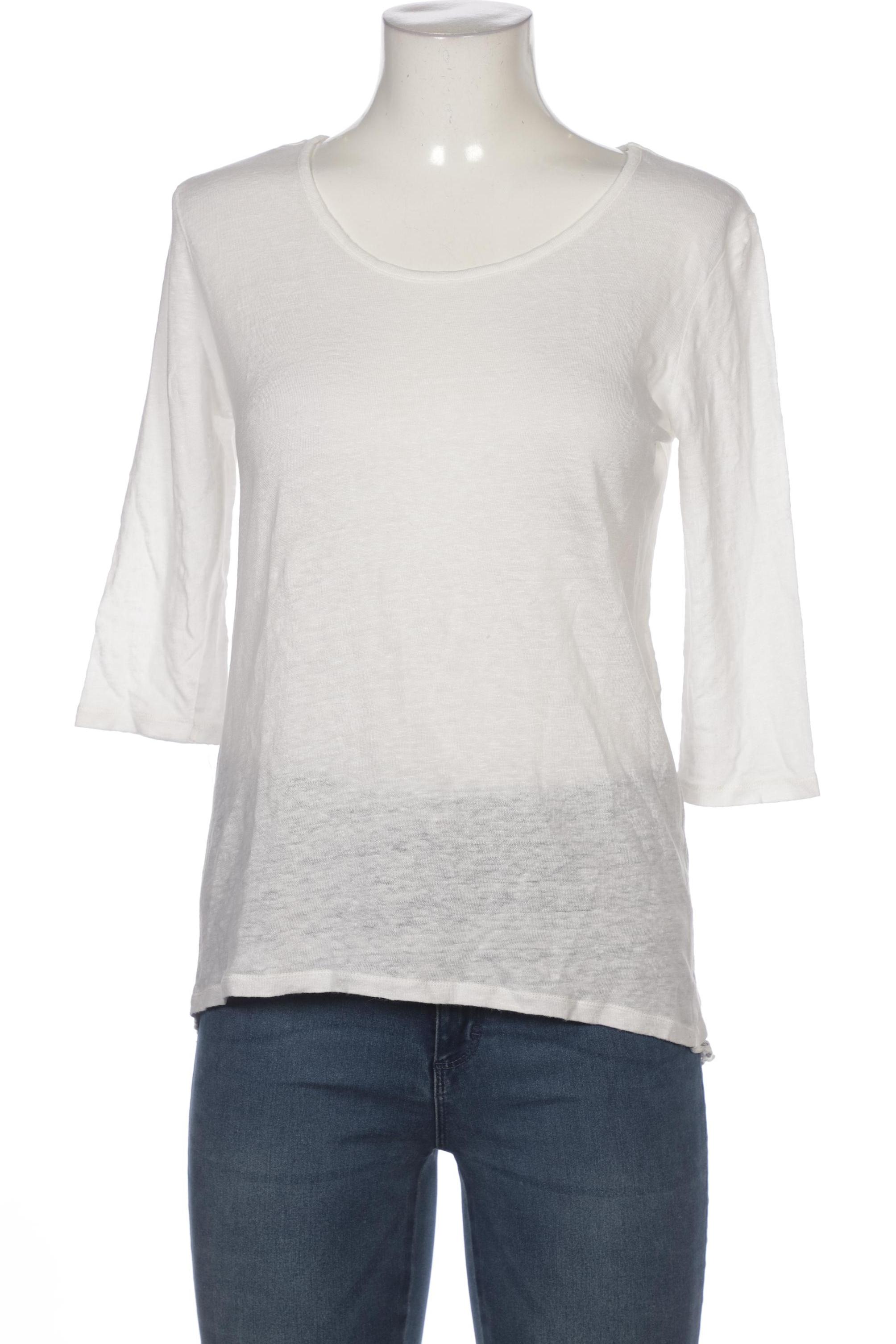

Comma Damen Langarmshirt, weiß, Gr. 38