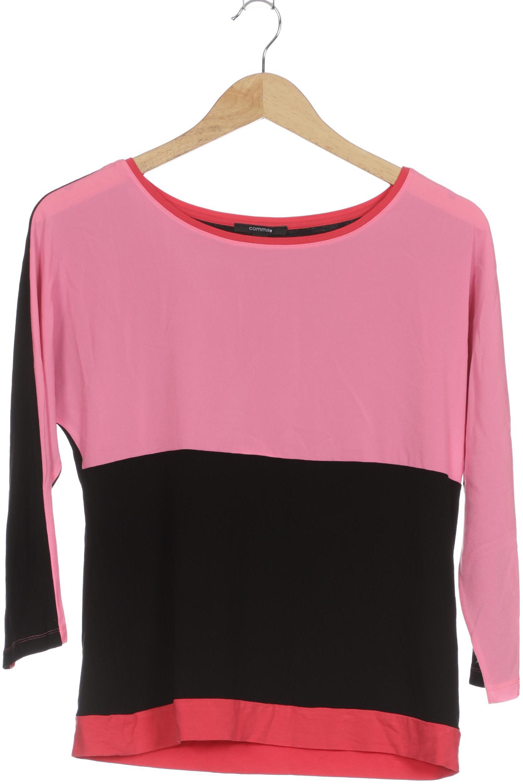 

Comma Damen Langarmshirt, pink, Gr. 36