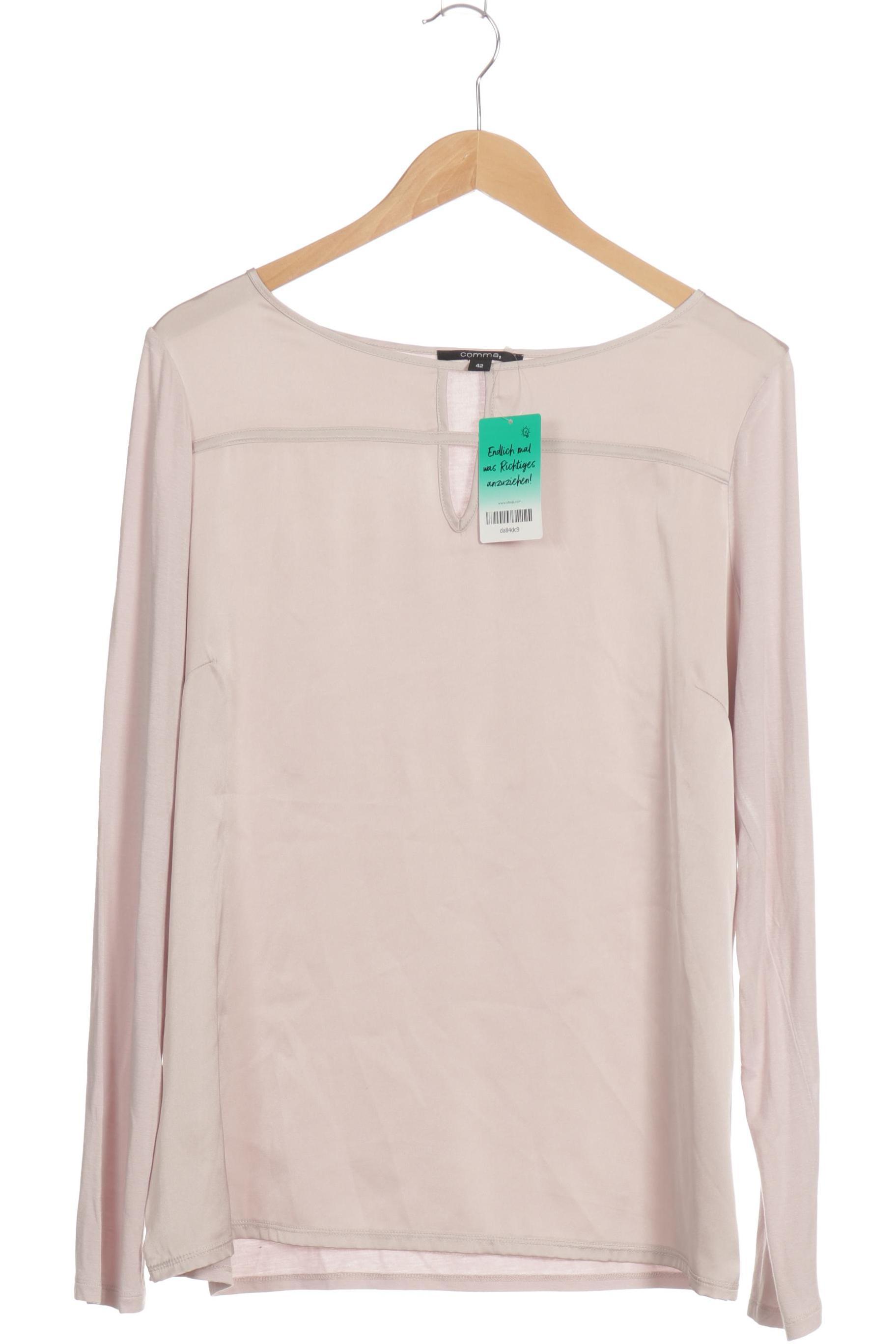 

Comma Damen Langarmshirt, pink, Gr. 42