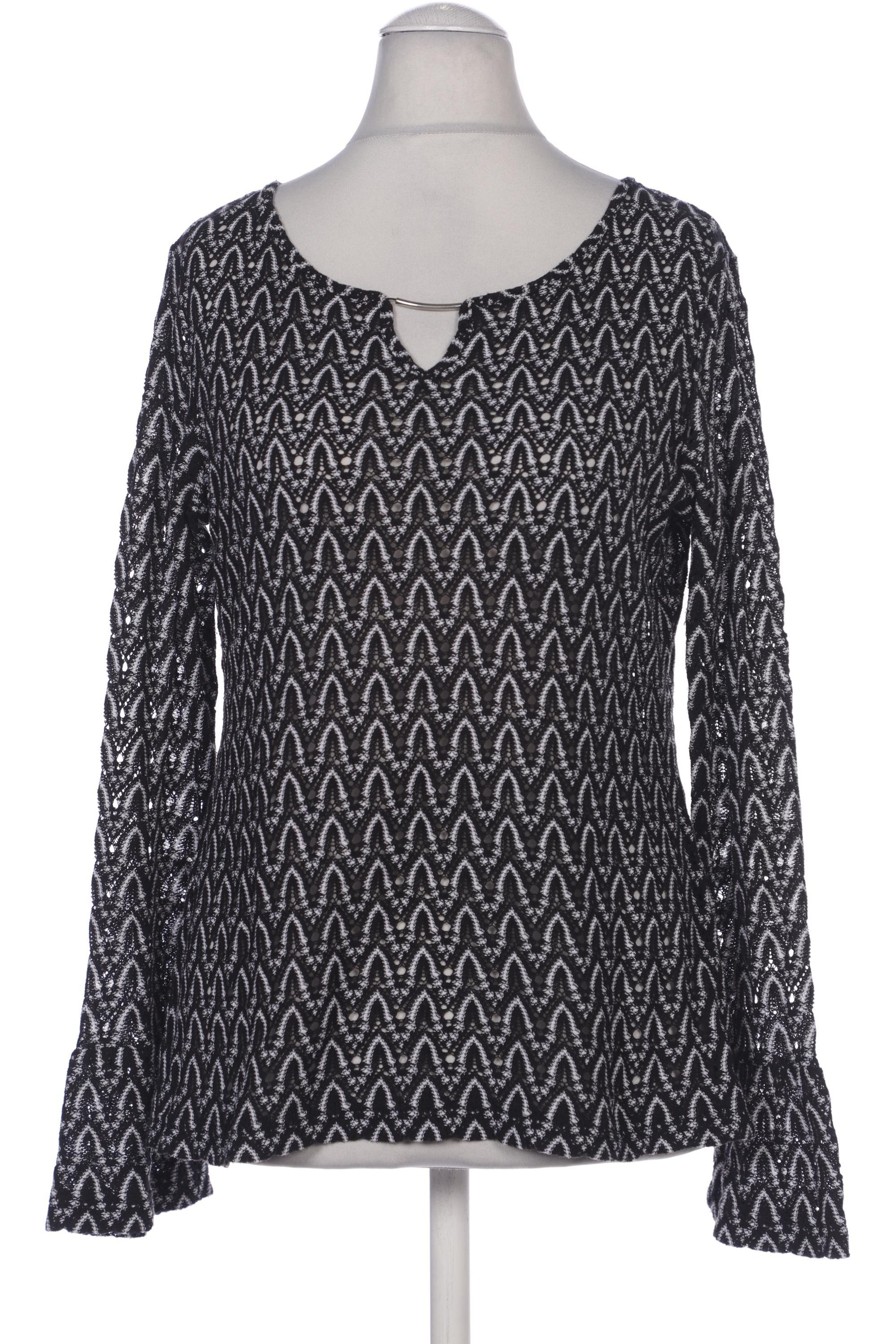 

Comma Damen Langarmshirt, schwarz, Gr. 38