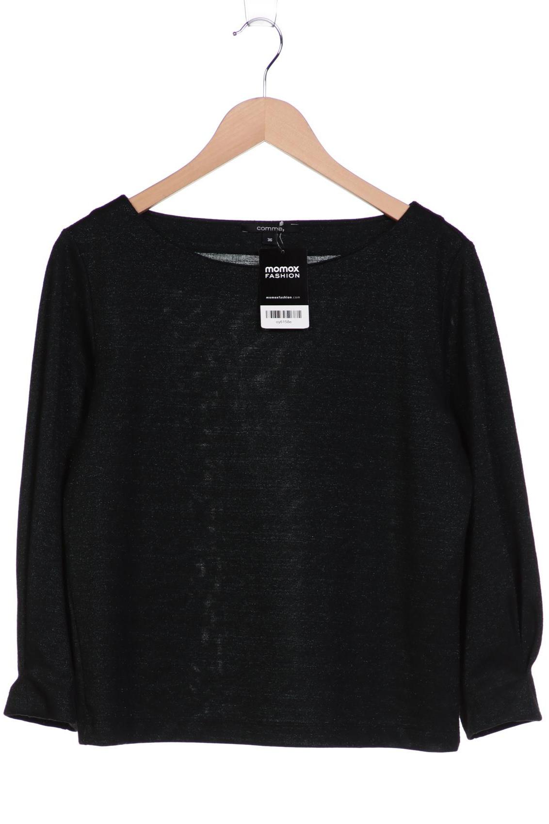 

Comma Damen Langarmshirt, schwarz