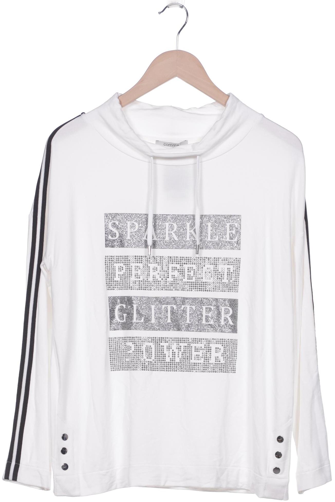 

Comma Damen Langarmshirt, weiß