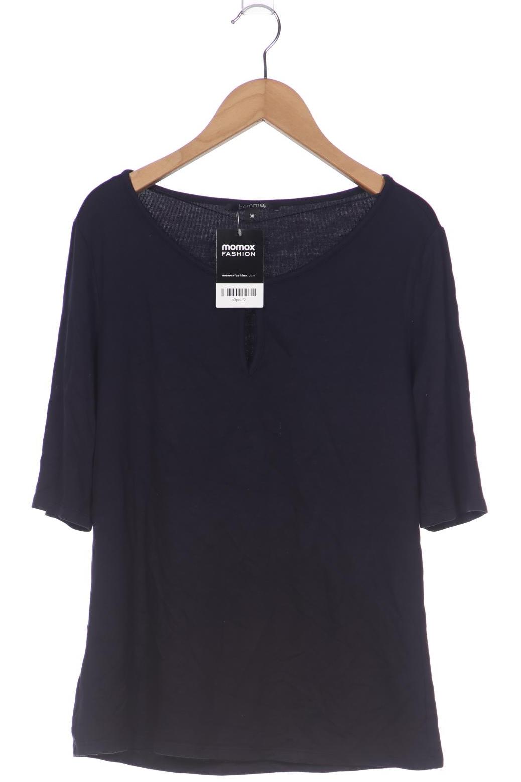 

Comma Damen Langarmshirt, marineblau, Gr. 38