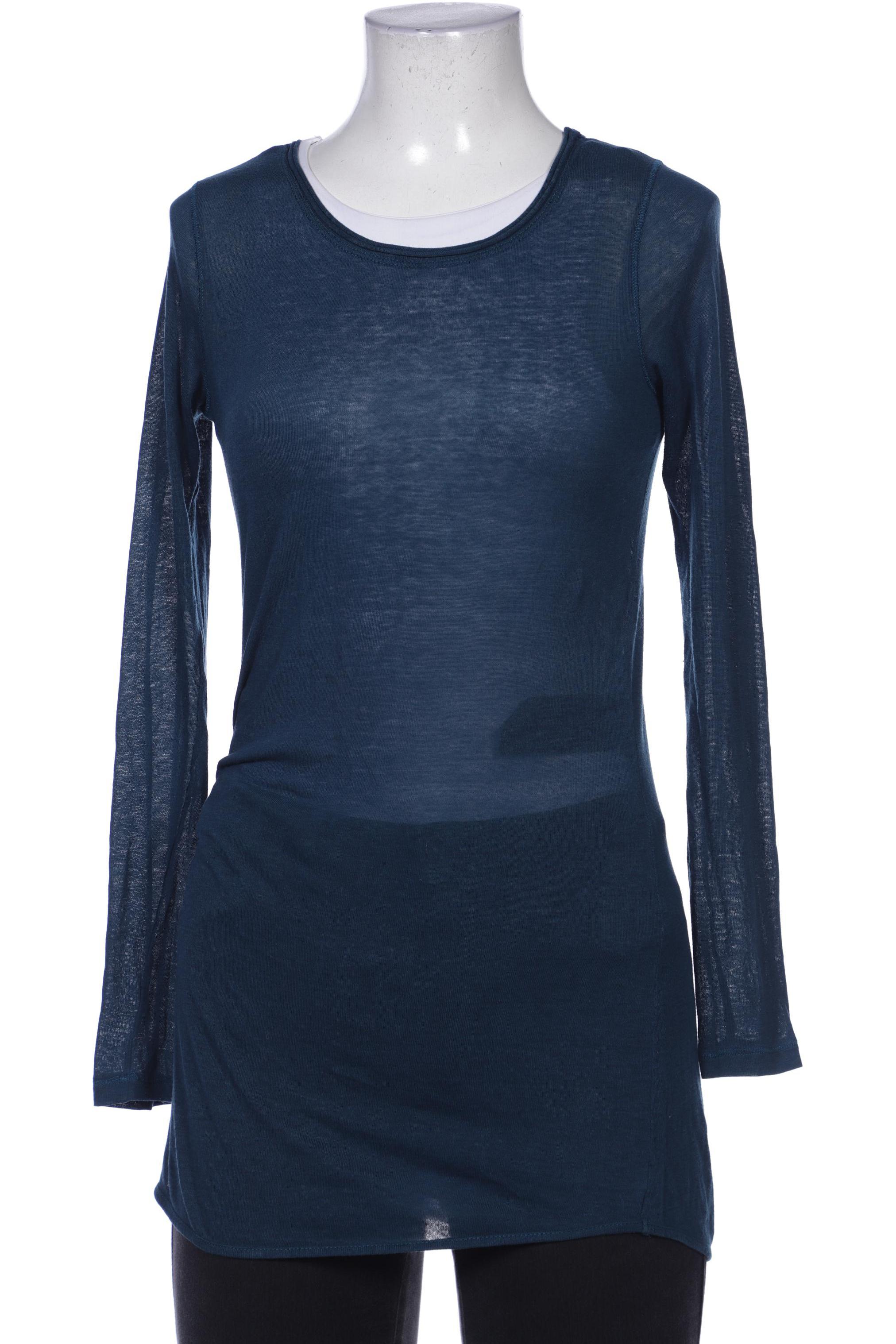 

Comma Damen Langarmshirt, marineblau, Gr. 36