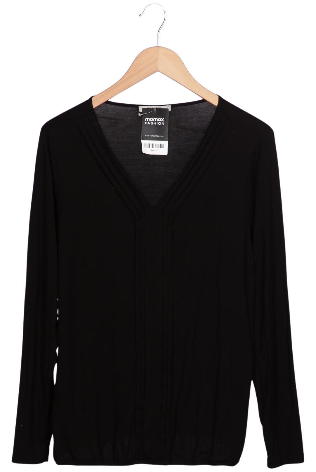 

Comma Damen Langarmshirt, schwarz, Gr. 42