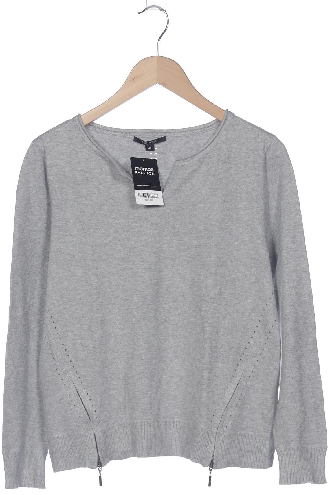 

Comma Damen Langarmshirt, grau, Gr. 40