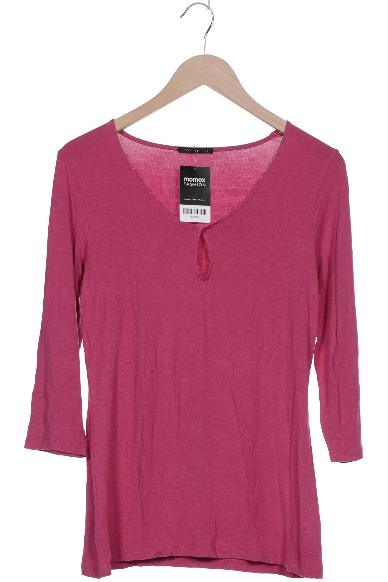 

Comma Damen Langarmshirt, pink, Gr. 42