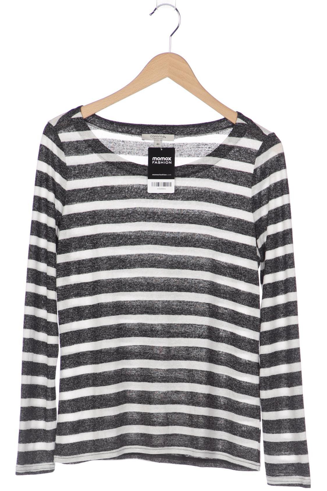 

Comma Damen Langarmshirt, weiß