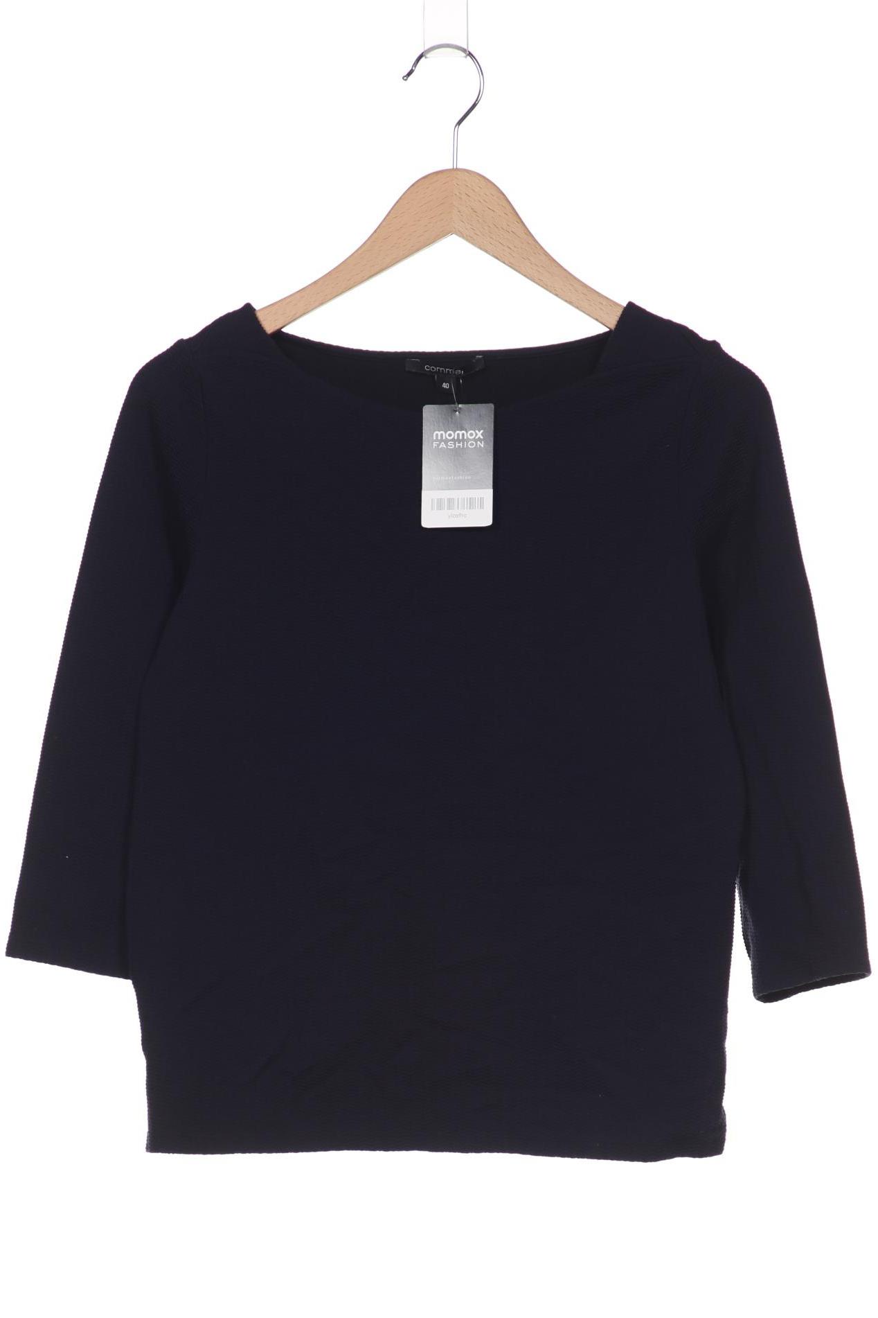 

Comma Damen Langarmshirt, marineblau