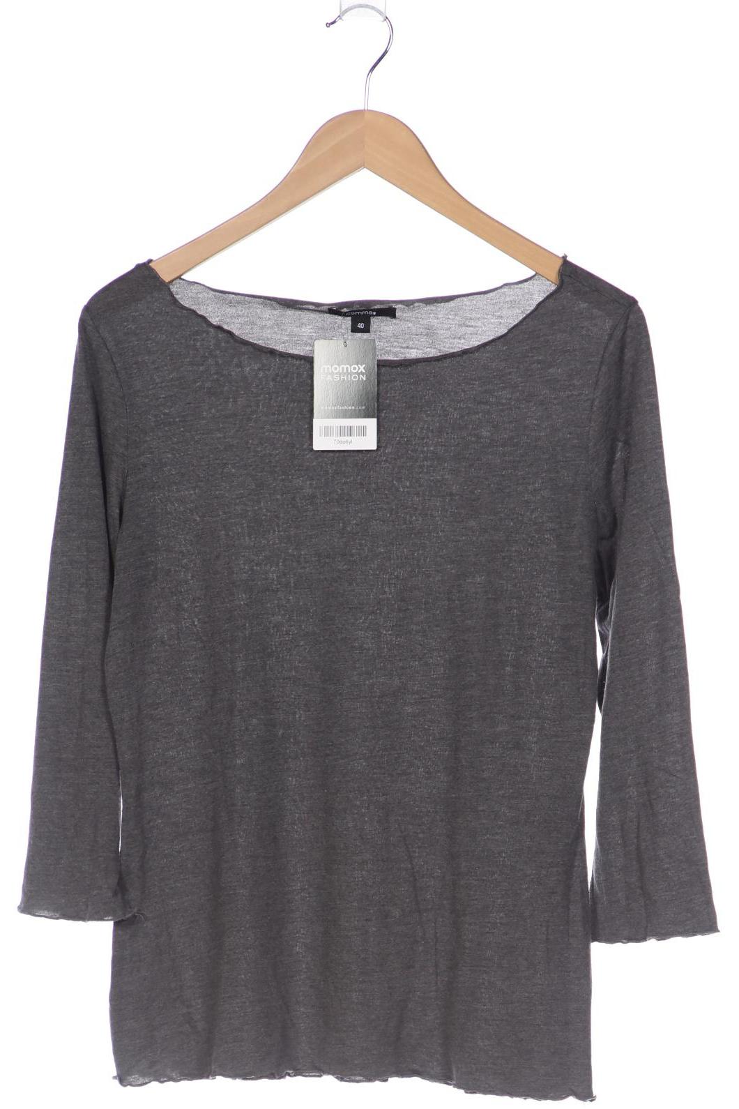

Comma Damen Langarmshirt, grau, Gr. 40