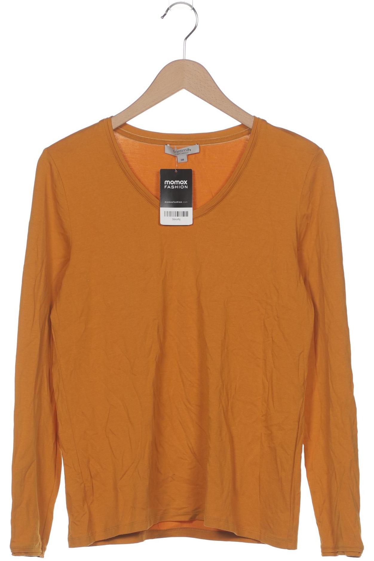 

Comma Damen Langarmshirt, orange, Gr. 38