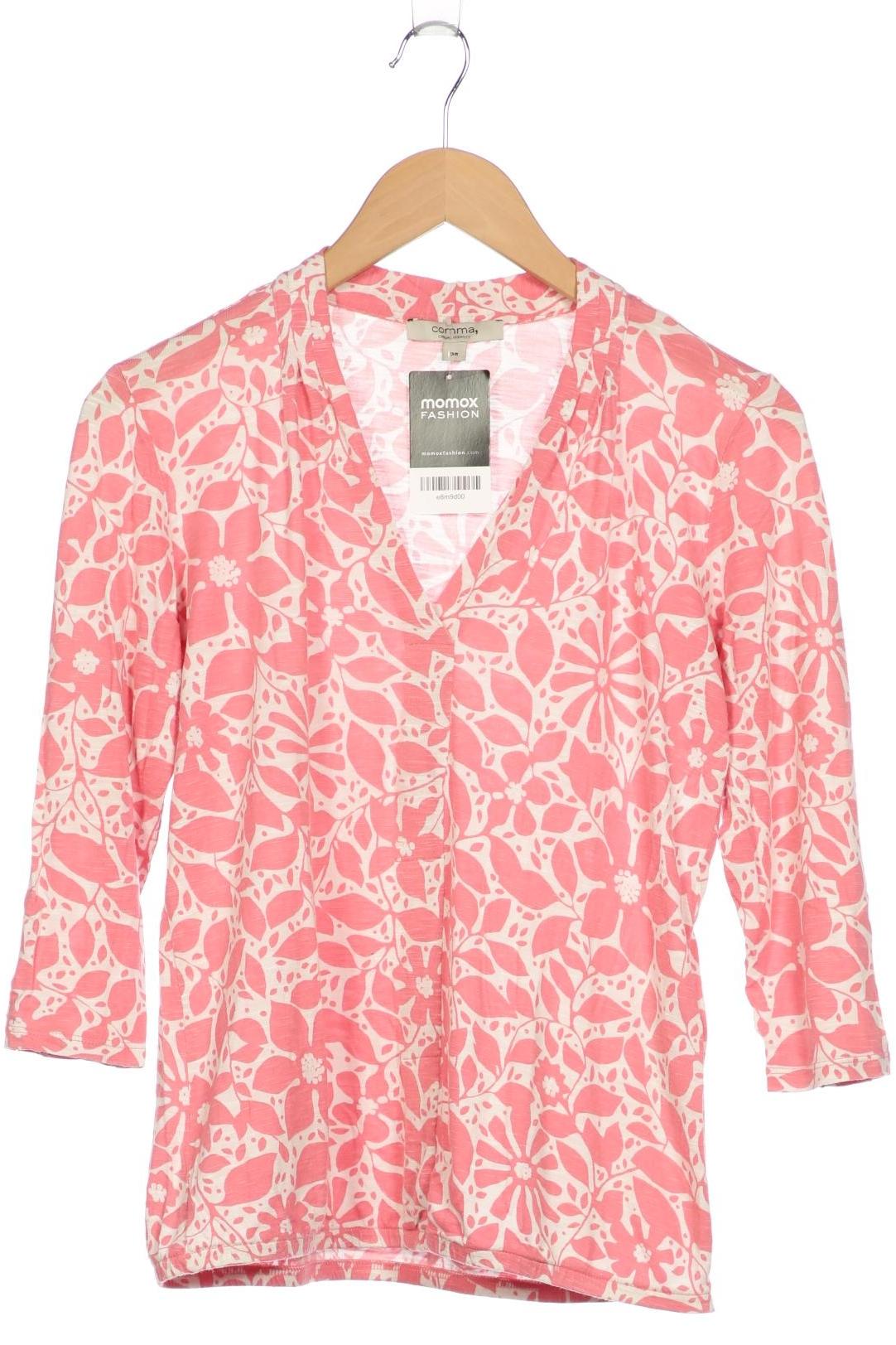 

Comma Damen Langarmshirt, pink, Gr. 38