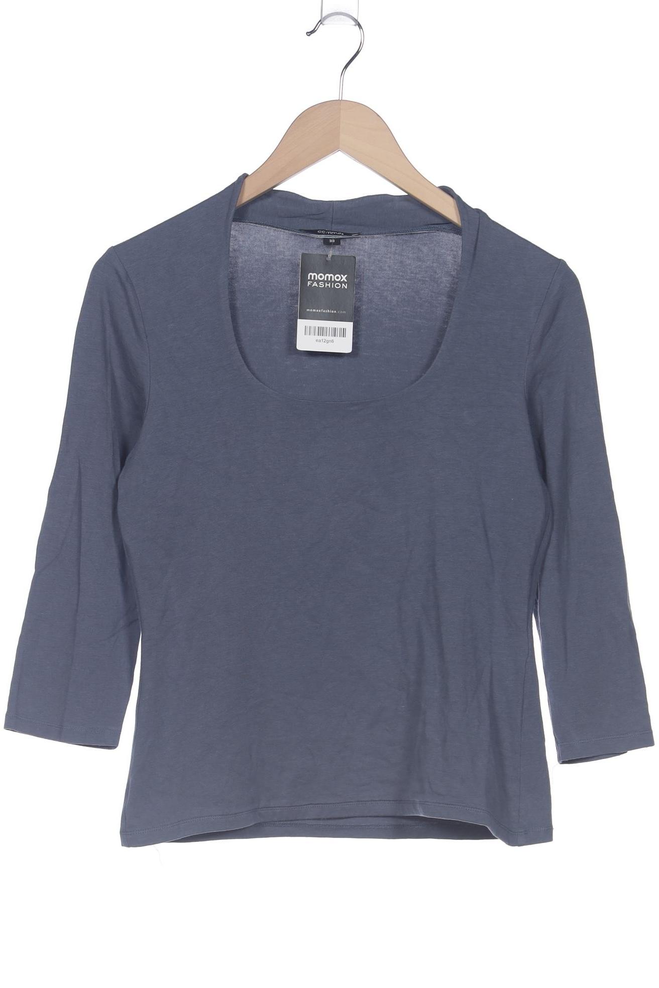 

Comma Damen Langarmshirt, marineblau, Gr. 38