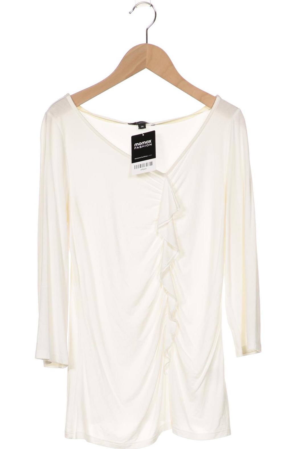 

Comma Damen Langarmshirt, weiß