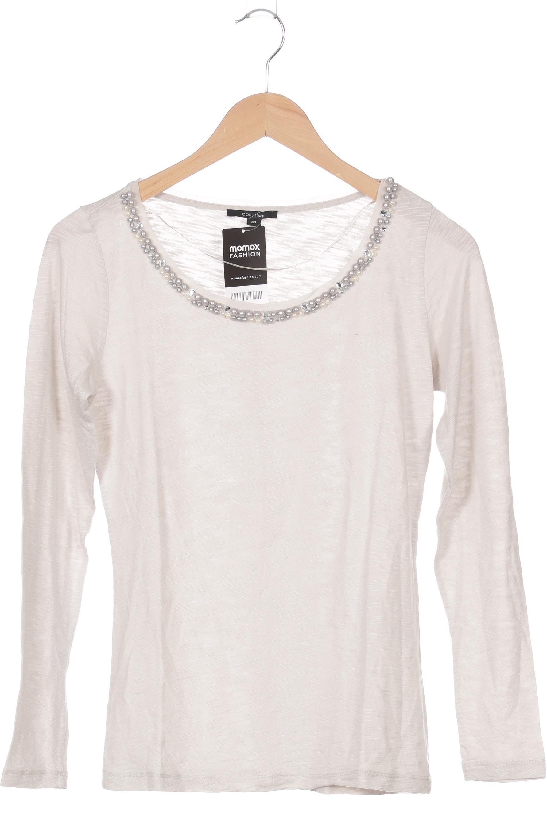 

Comma Damen Langarmshirt, grau, Gr. 38