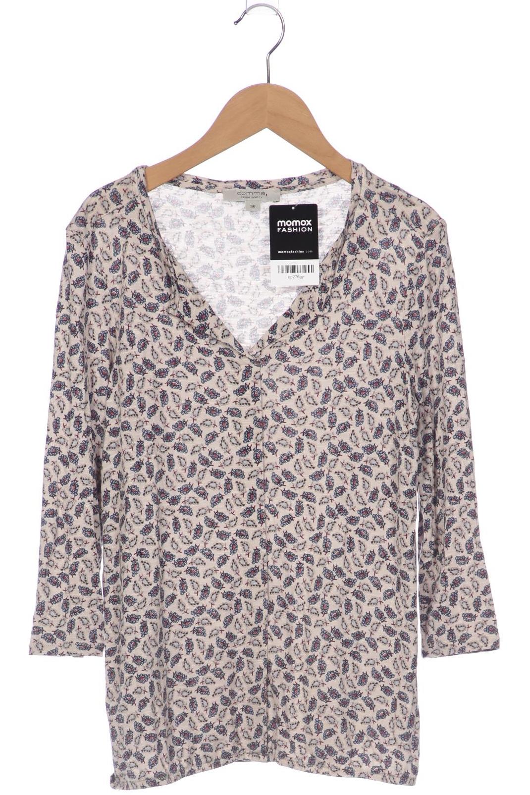 

Comma Damen Langarmshirt, grau, Gr. 36