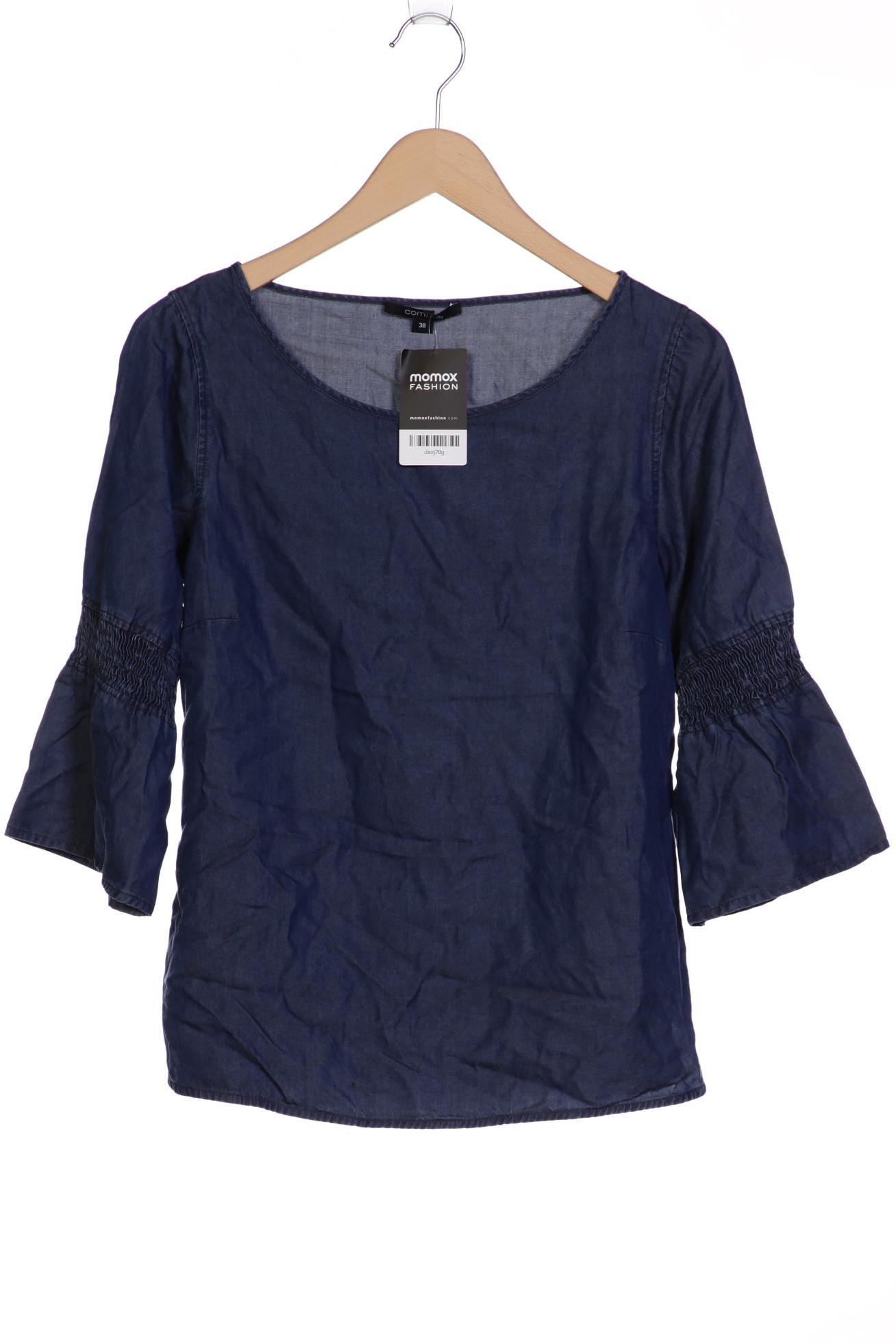 

Comma Damen Langarmshirt, marineblau