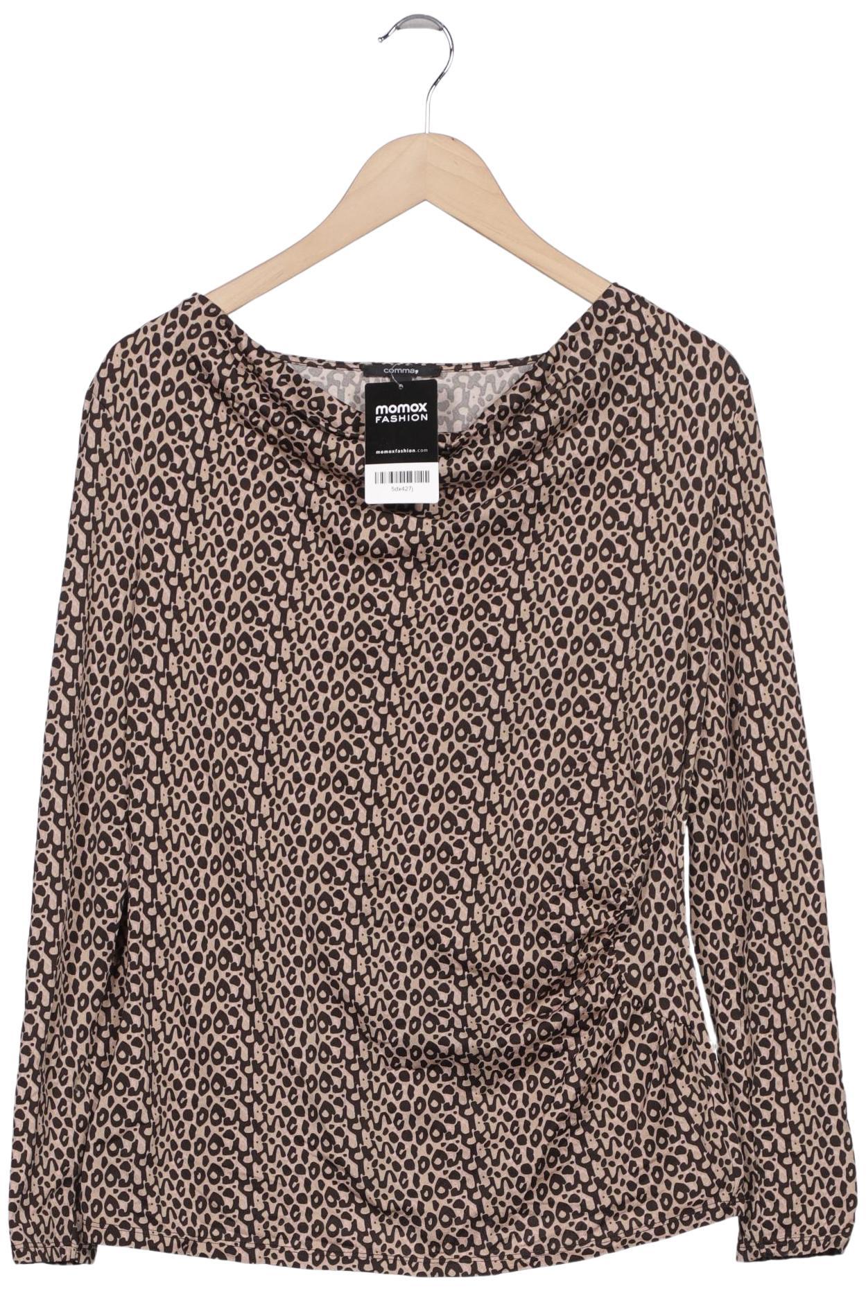 

Comma Damen Langarmshirt, braun, Gr. 40